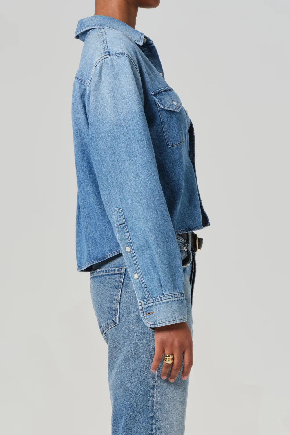 Baby Shay Cropped Shirt Tops Citizens of Humanity