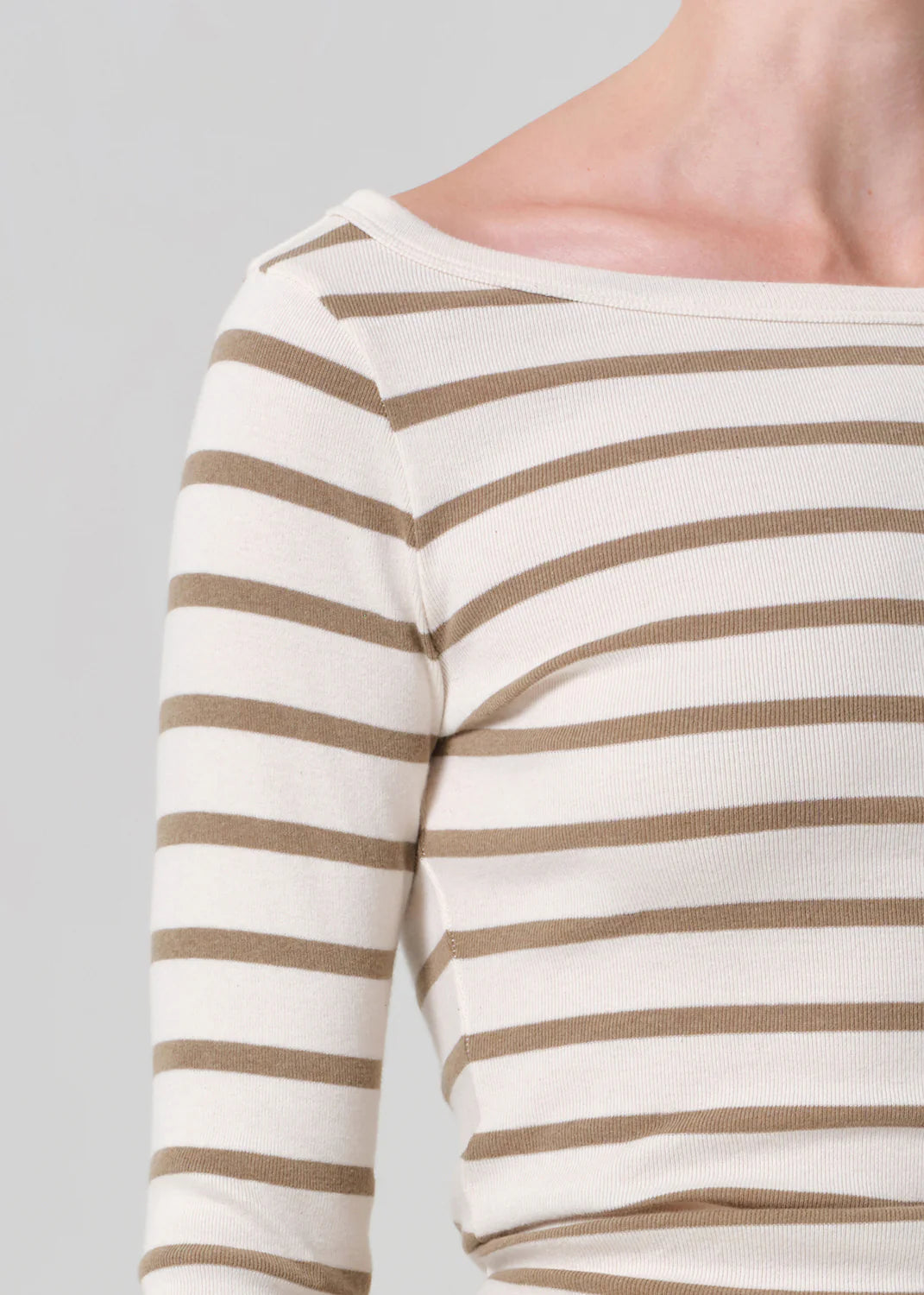 Boat Neck Slim Tee T-Shirts &amp; Tanks Citizens of Humanity