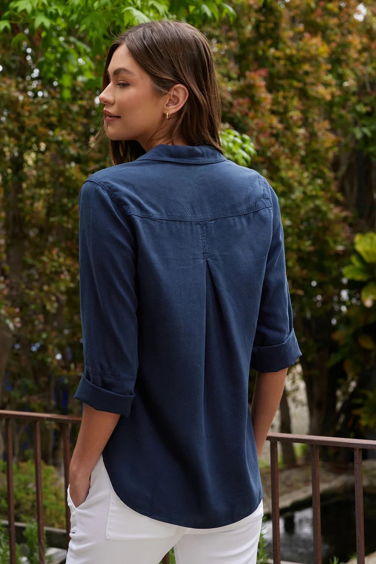 Shirt Tail Button Down Tops Bella Dahl