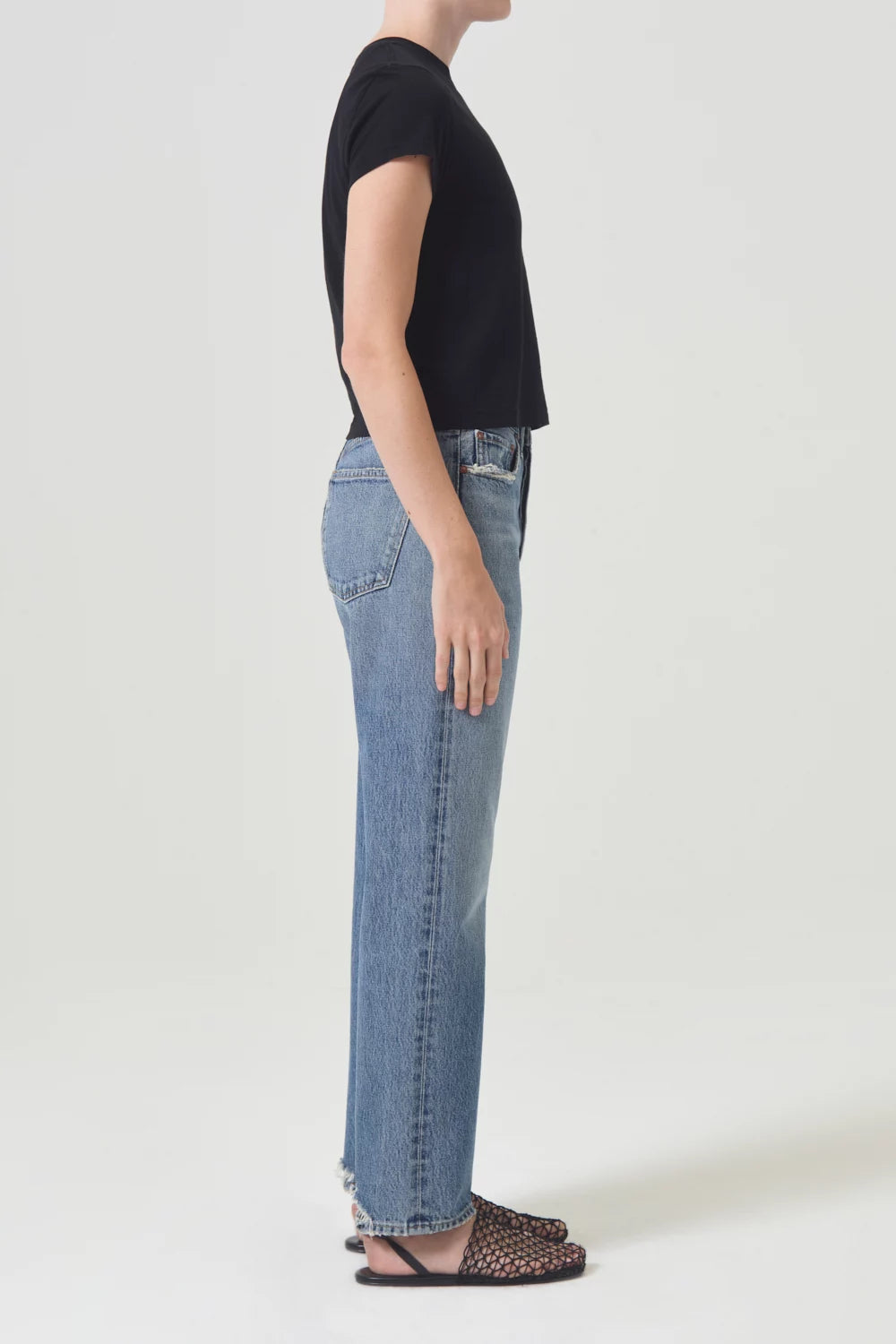 Adine Shrunken Tee T-Shirts Agolde