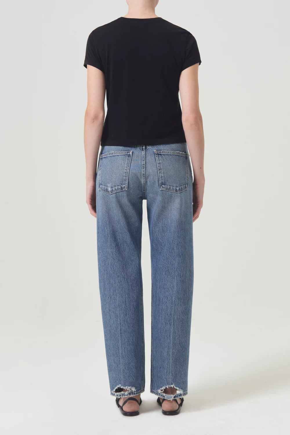 Adine Shrunken Tee T-Shirts Agolde