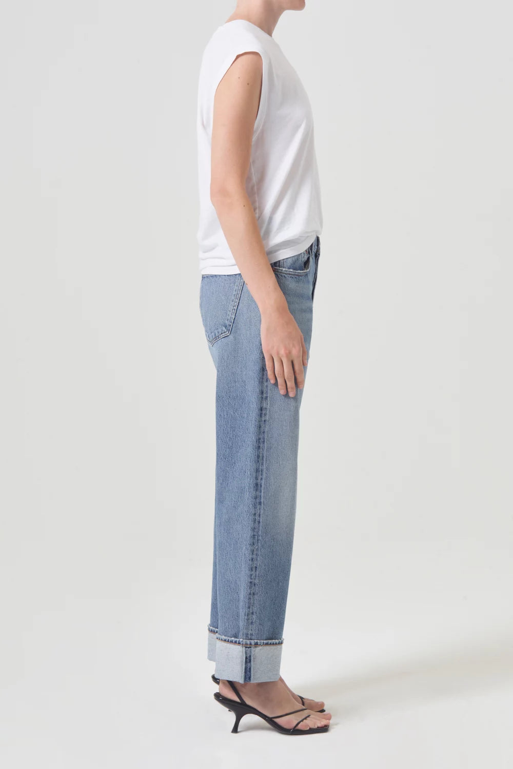 Fran Low Slung Straight Pants Agolde