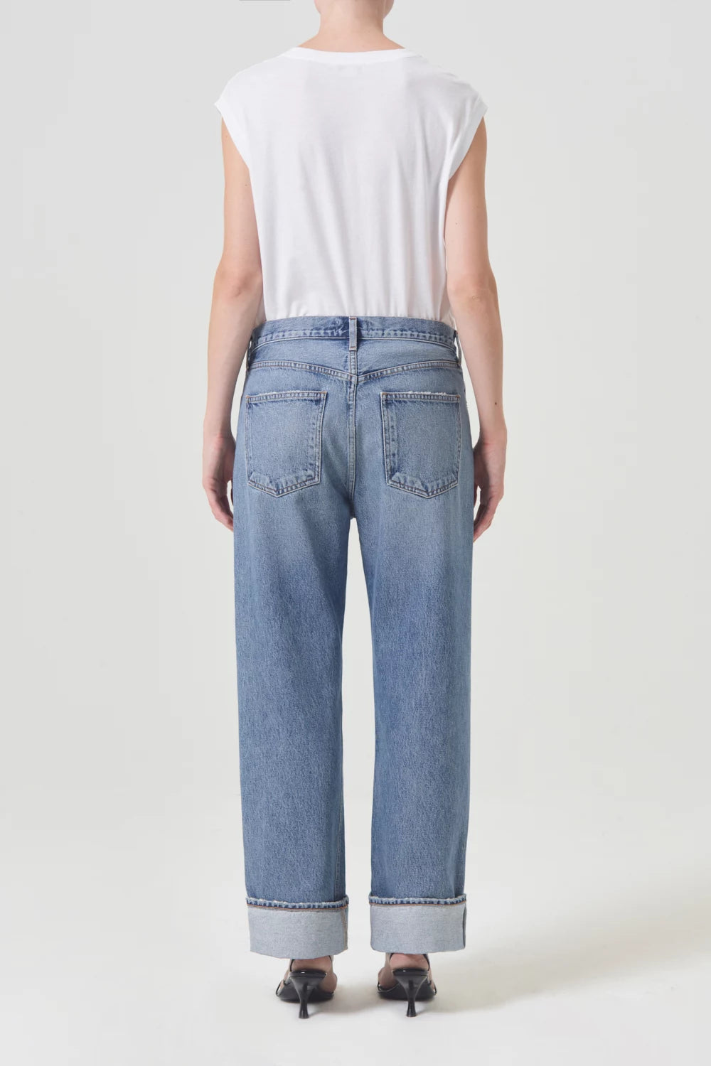 Fran Low Slung Straight Pants Agolde