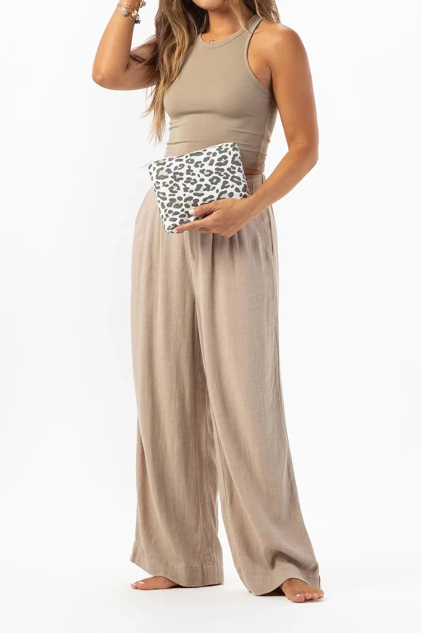 Snow Leopard Small Pouch Accessories ALOHA Collection