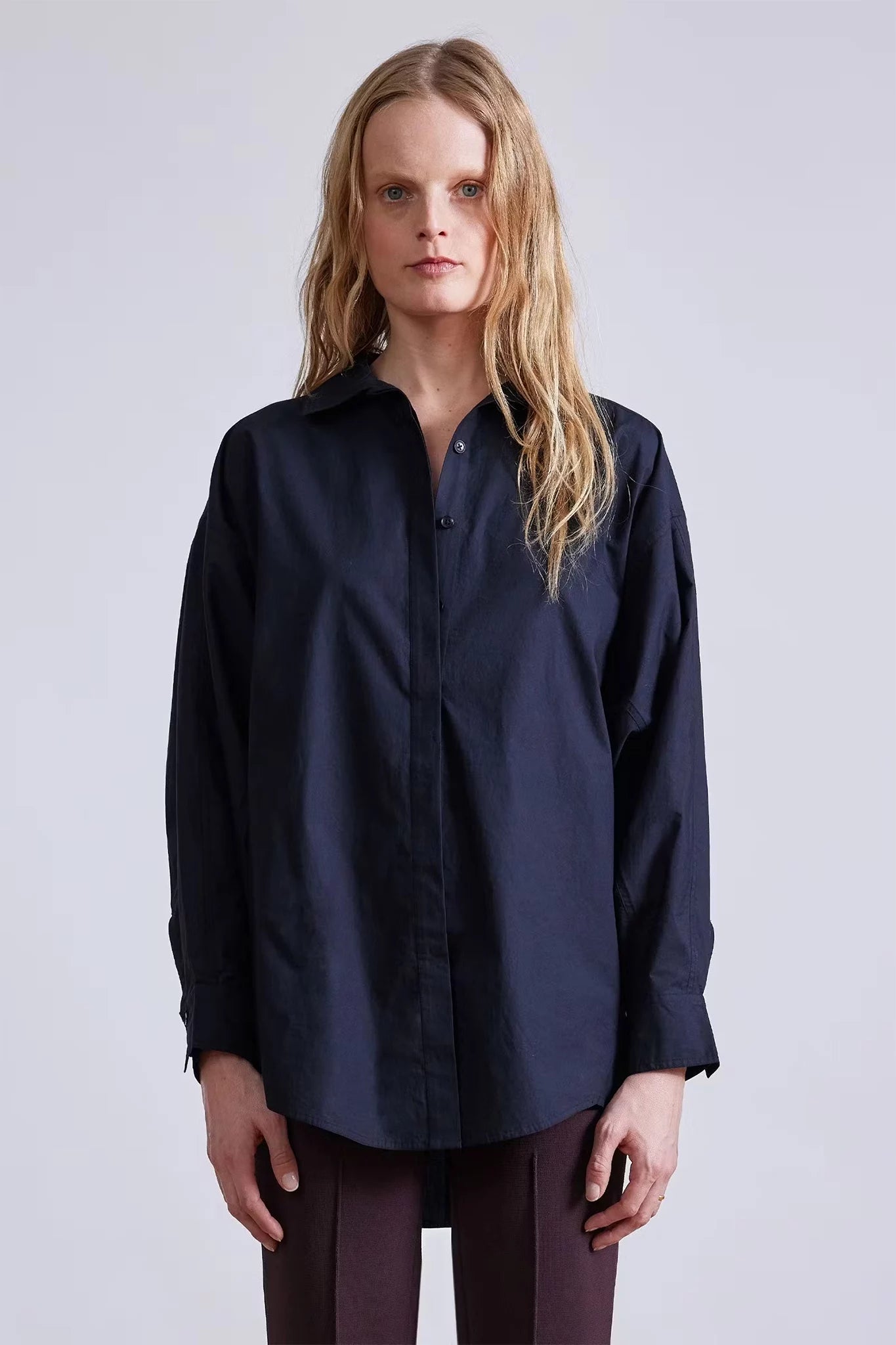 Kaarina Dolman Button Down Tops Apiece Apart
