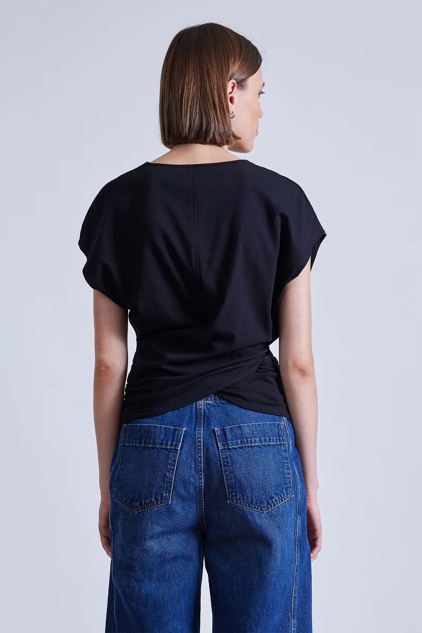 Twist Drape Tee T-Shirts Apiece Apart