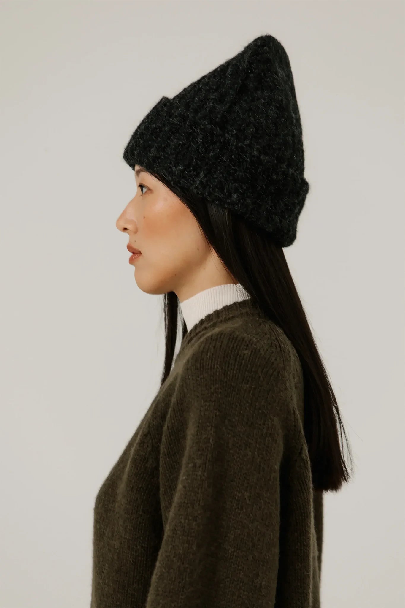 Colette Boucle Beanie Accessories Bare Knitwear