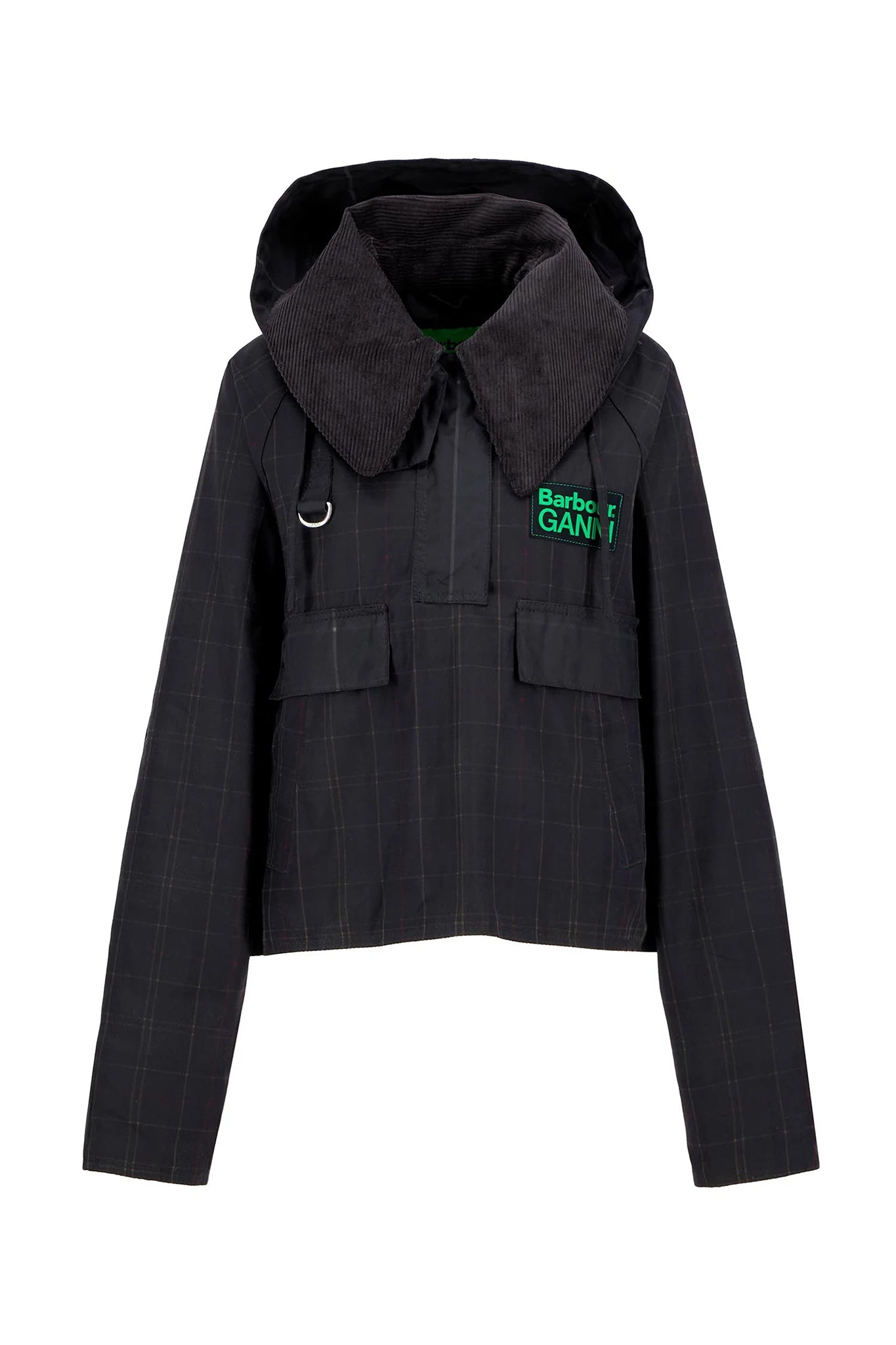 Wax Anorak Smock Jackets &amp; Coats Barbour x GANNI