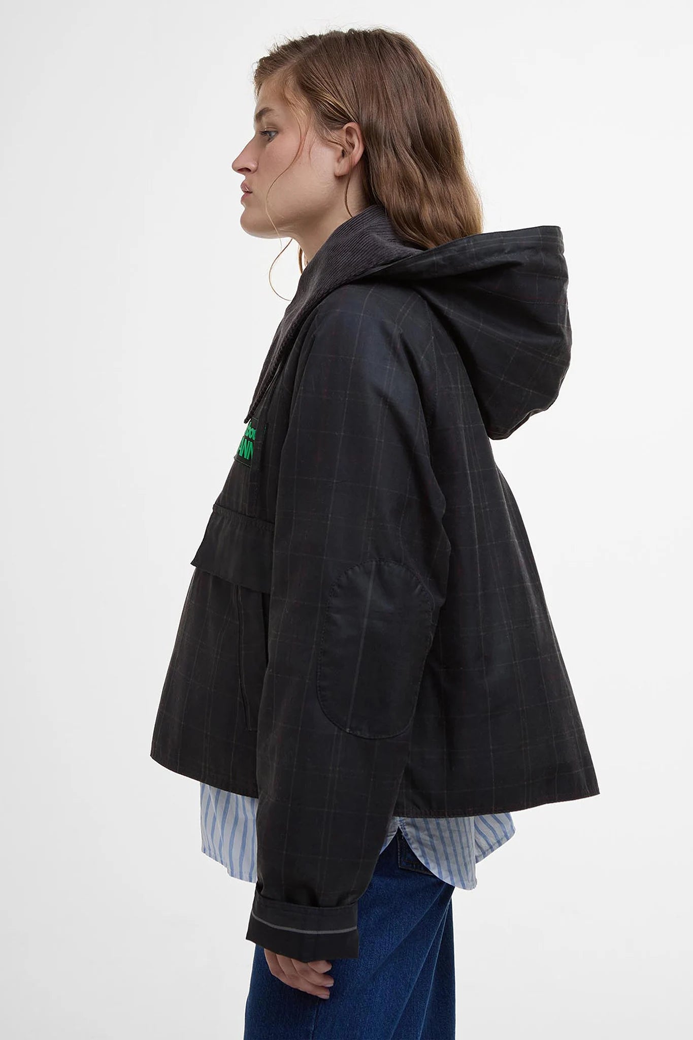 Wax Anorak Smock Jackets &amp; Coats Barbour x GANNI