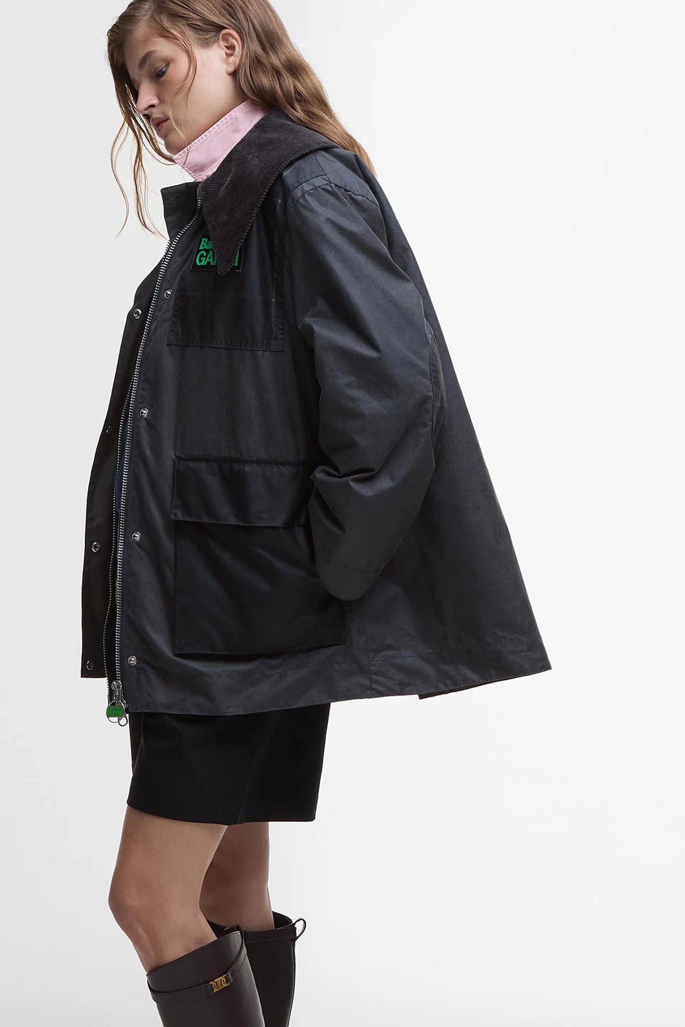 Wax Duffle Jackets &amp; Coats Barbour x GANNI