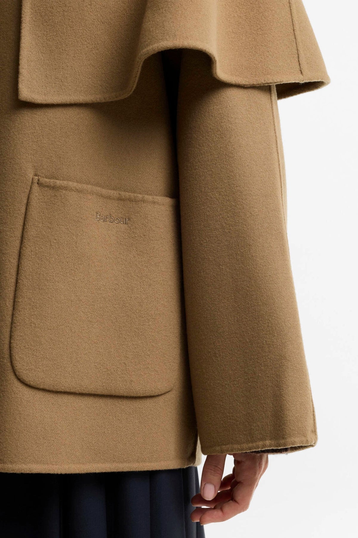 Aggy Wool Coat Jackets &amp; Coats Barbour