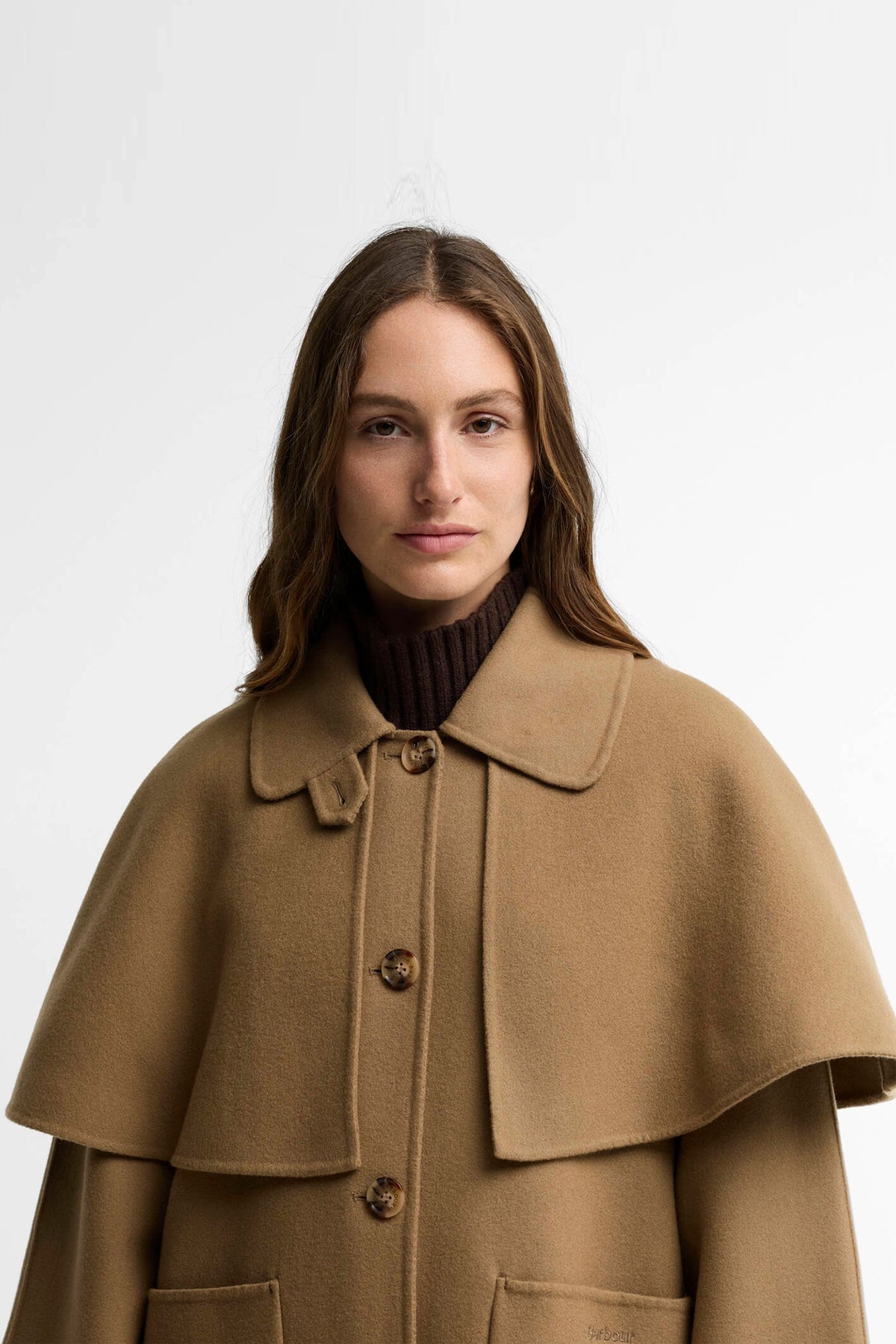 Aggy Wool Coat Jackets &amp; Coats Barbour