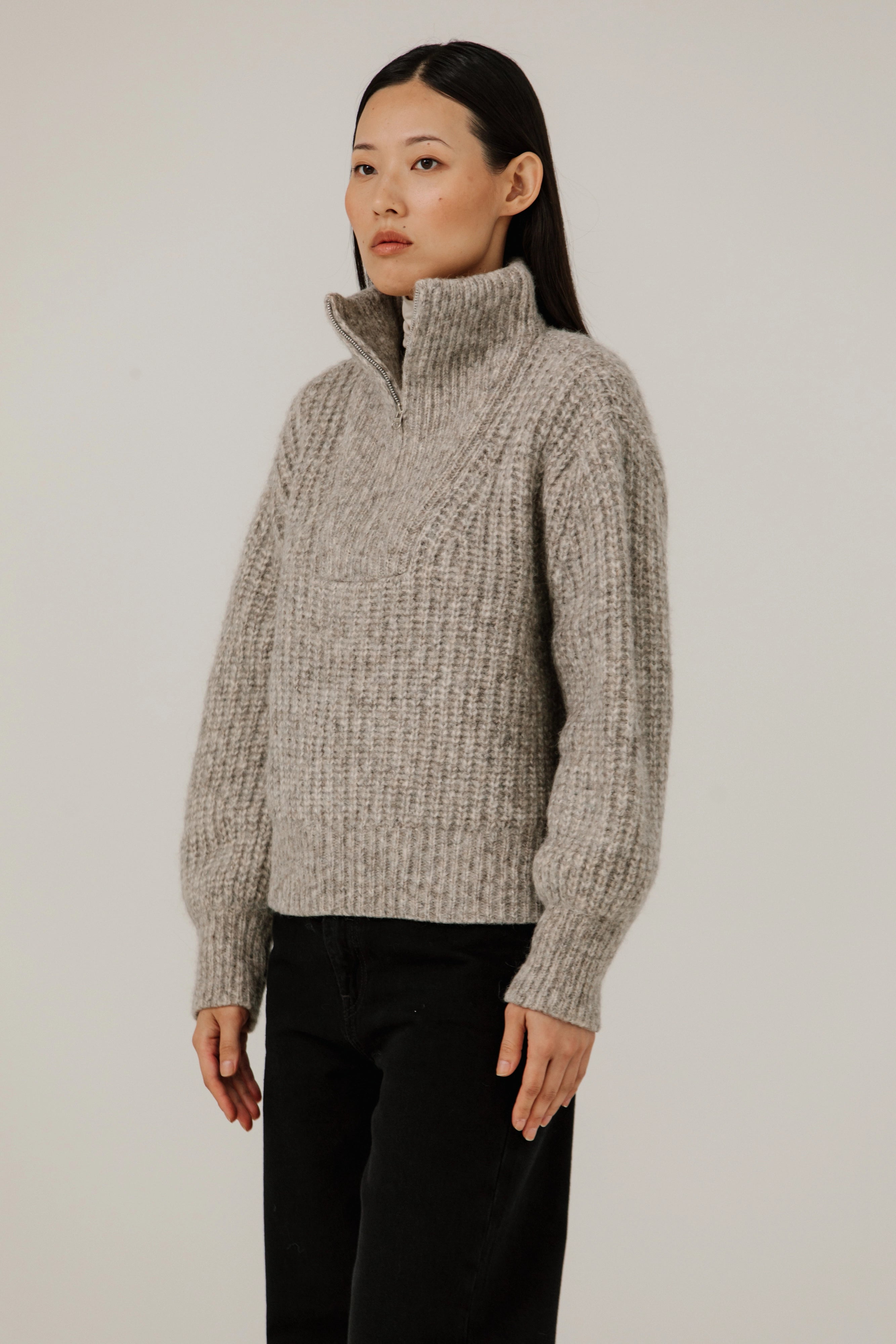 Alpine Quarter Zip Sweater Sweaters &amp; Knits Bare Knitwear