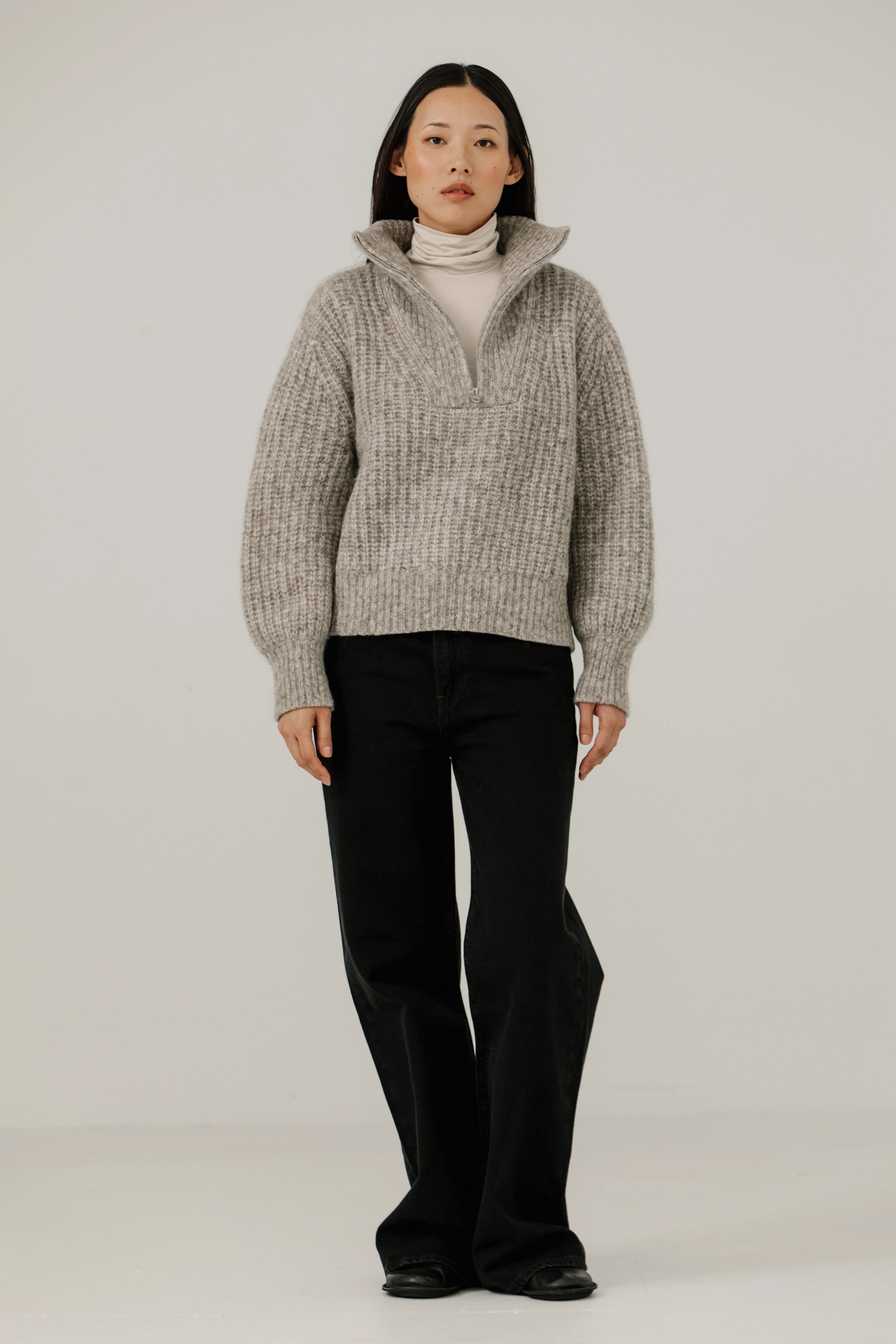 Alpine Quarter Zip Sweater Sweaters & Knits Bare Knitwear