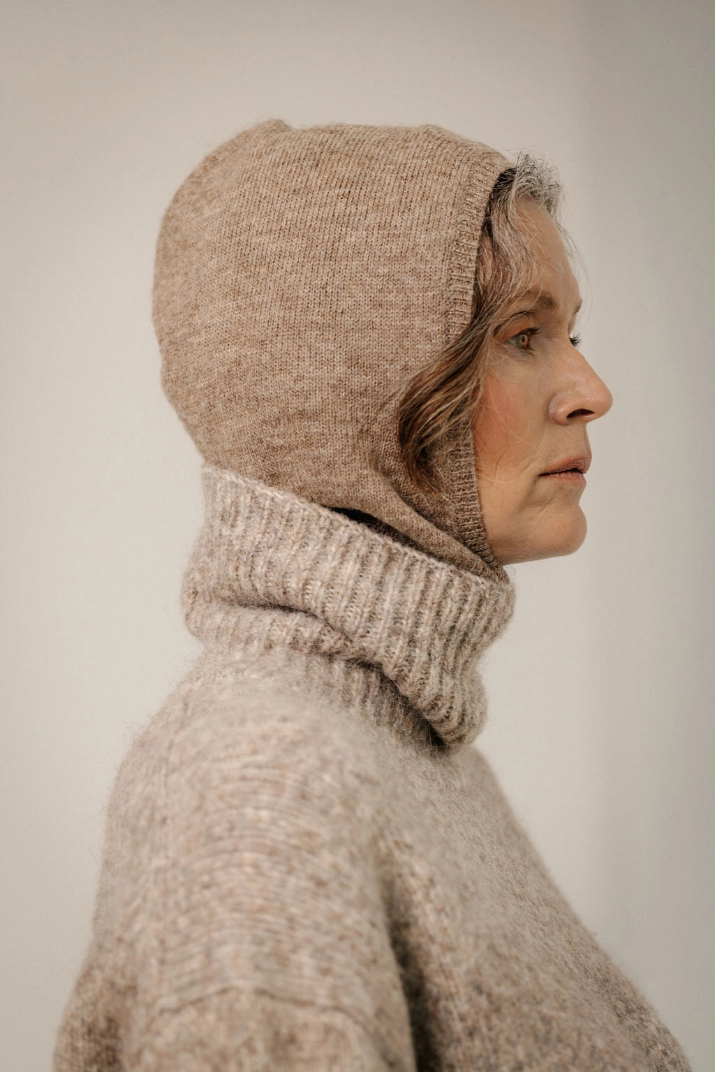 Baby Alpaca Balaclava Accessories Bare Knitwear