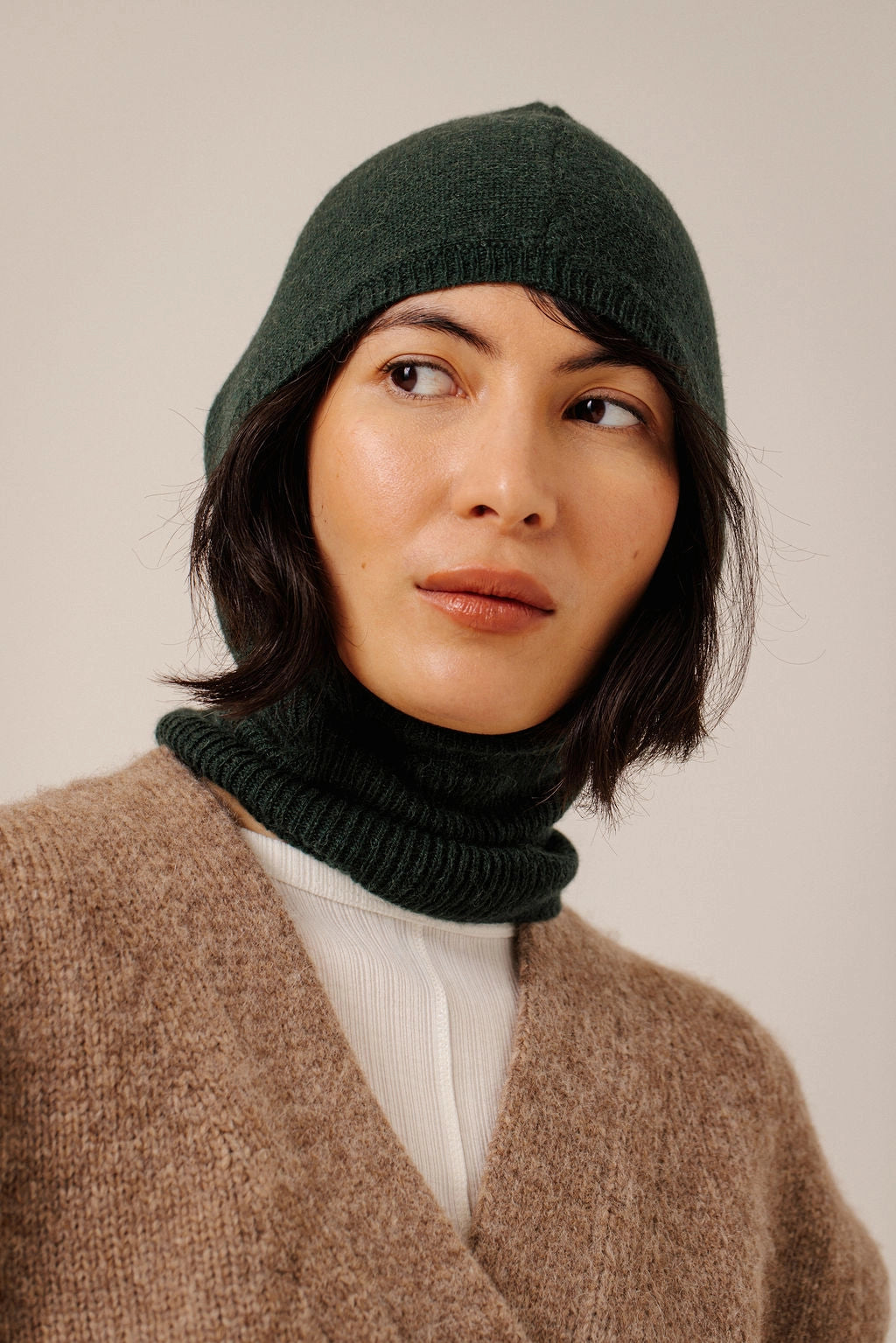 Baby Alpaca Balaclava Accessories Bare Knitwear