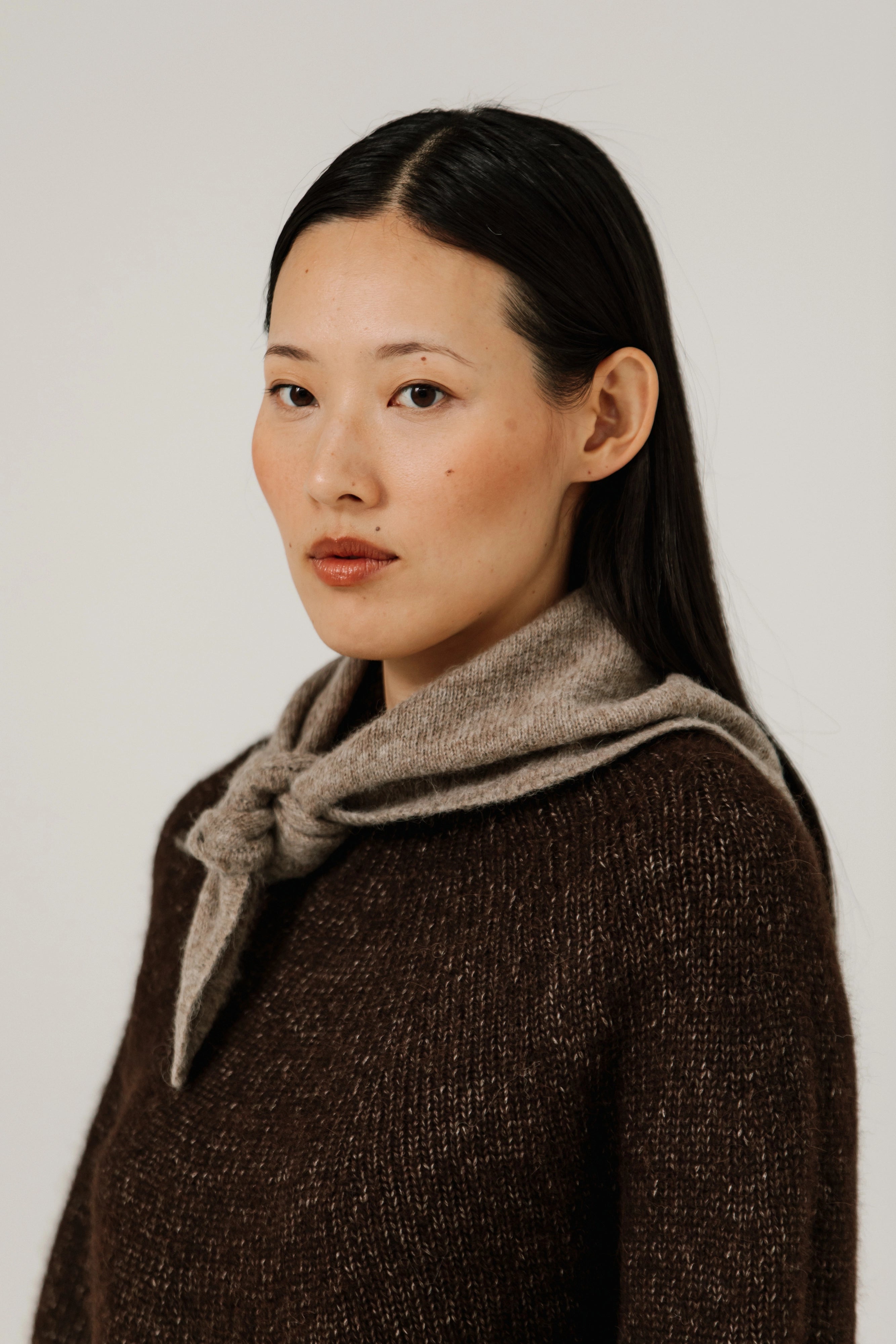 Baby Alpaca Bandana Accessories Bare Knitwear