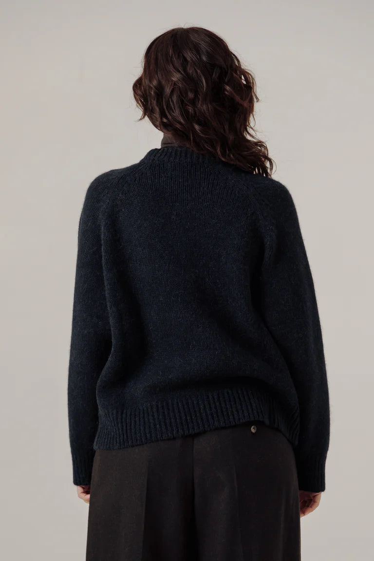 Classic Oversized Crewneck Sweaters &amp; Knits Bare Knitwear