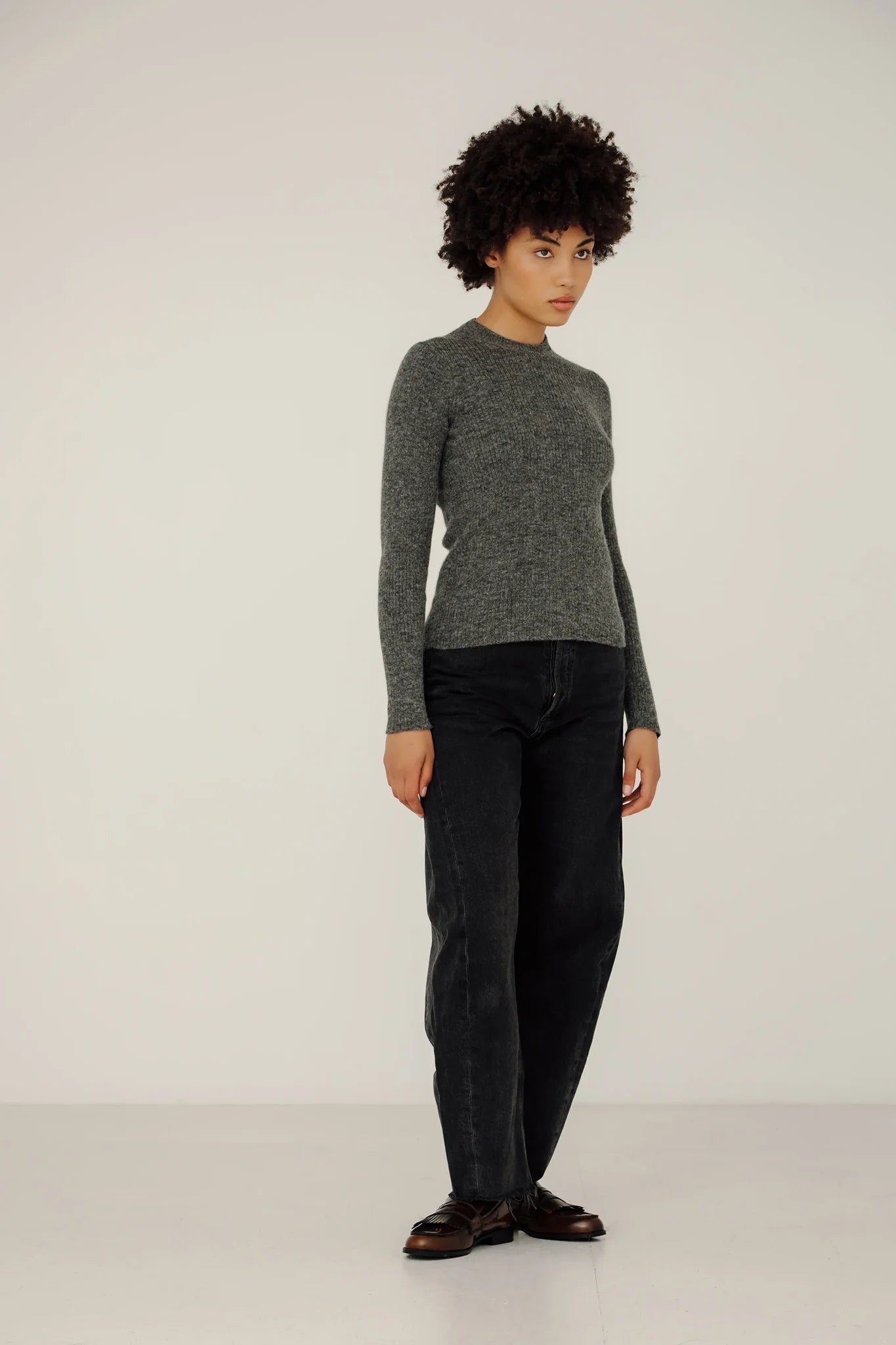 Core Rib Top Sweaters &amp; Knits Bare Knitwear