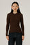 Fine Knit Rib Top Sweaters & Knits Bare Knitwear