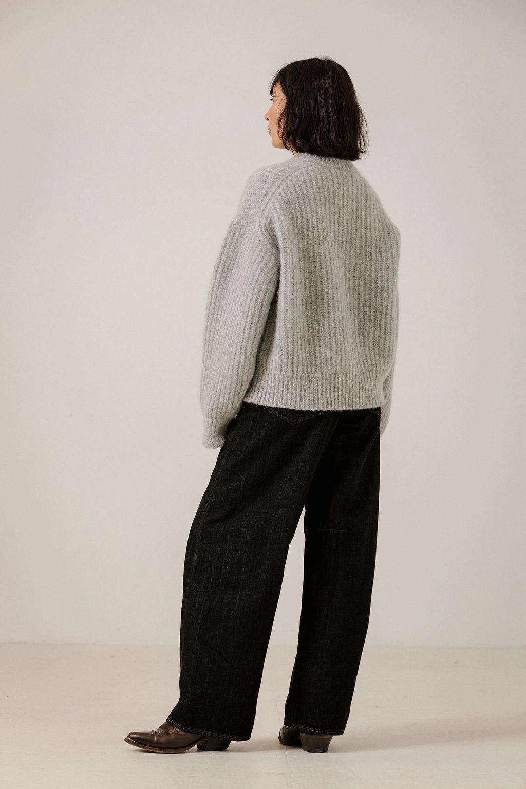 Lofty Alpaca Crewneck Sweaters &amp; Knits Bare Knitwear
