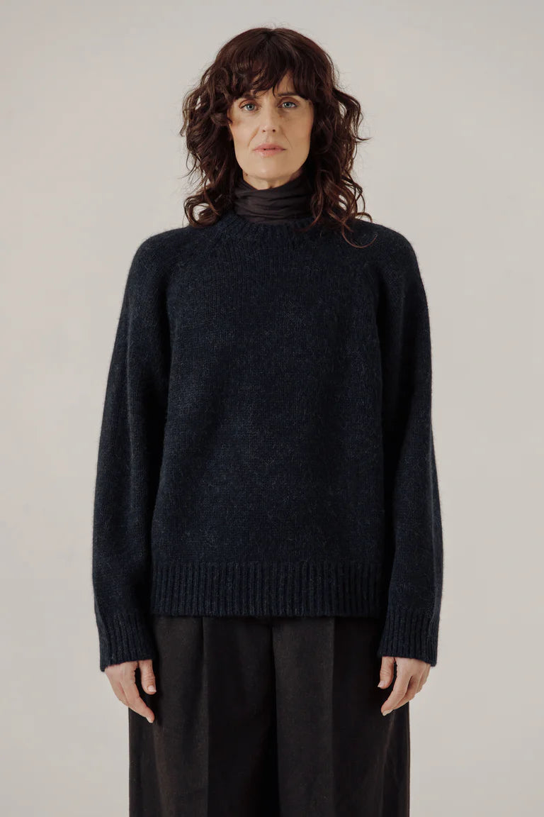 Classic Oversized Crewneck Sweaters & Knits Bare Knitwear