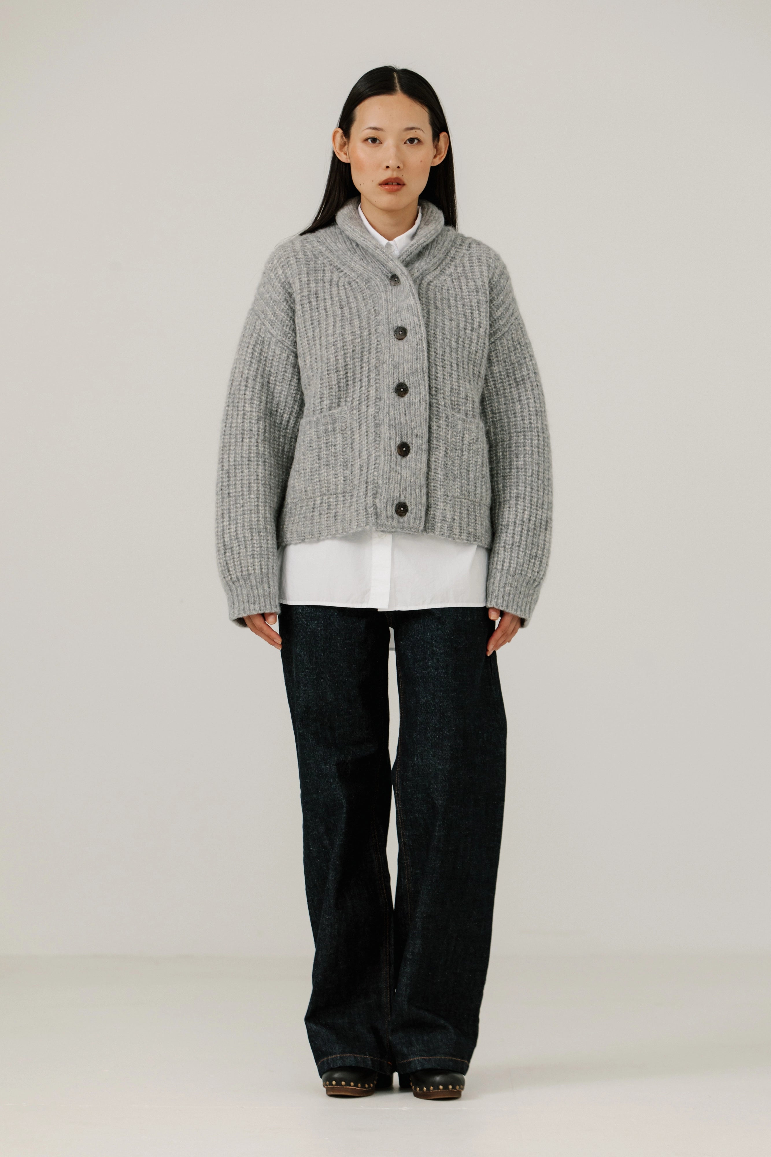 Oversized Shawl Cardigan Sweaters &amp; Knits Bare Knitwear