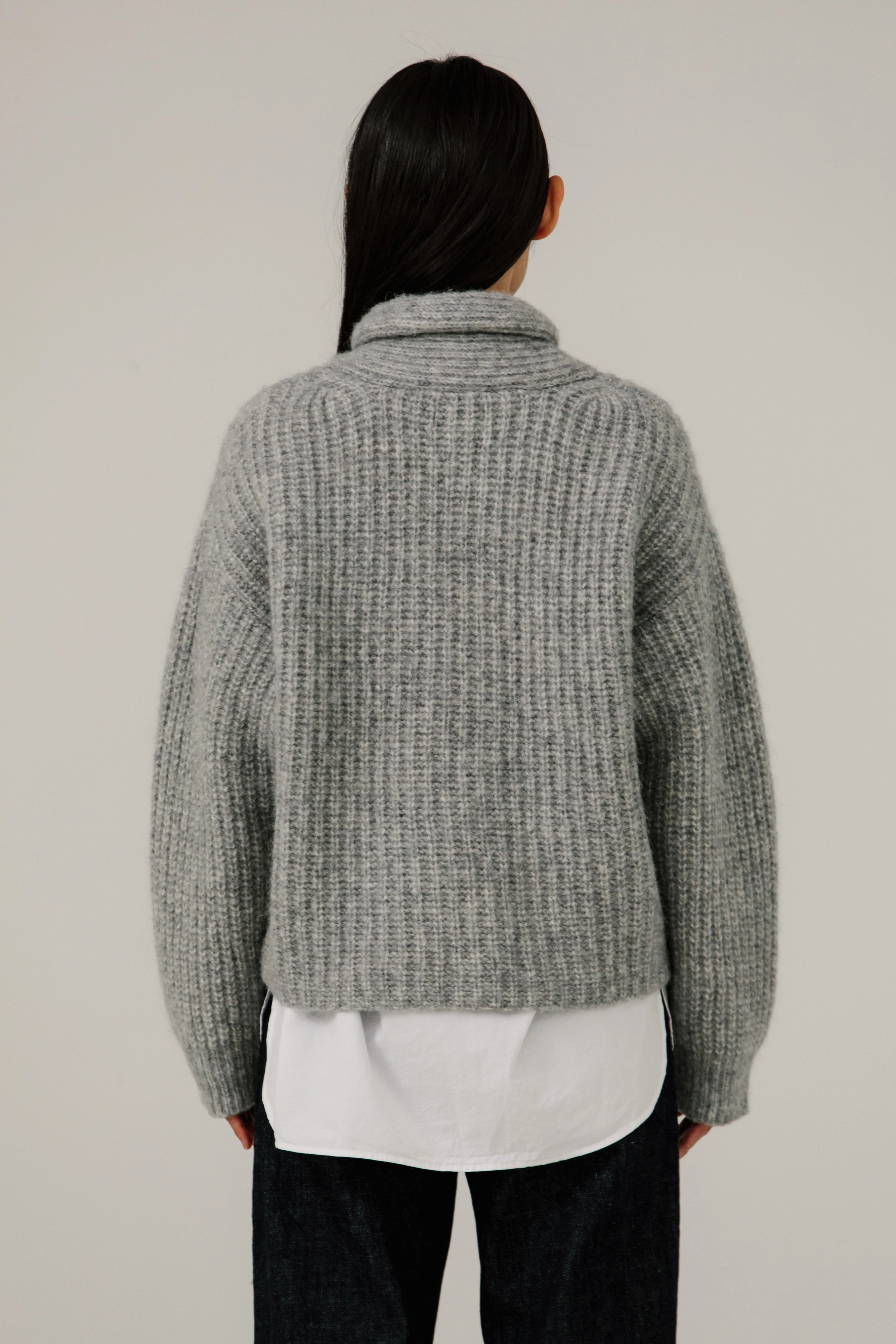 Oversized Shawl Cardigan Sweaters & Knits Bare Knitwear