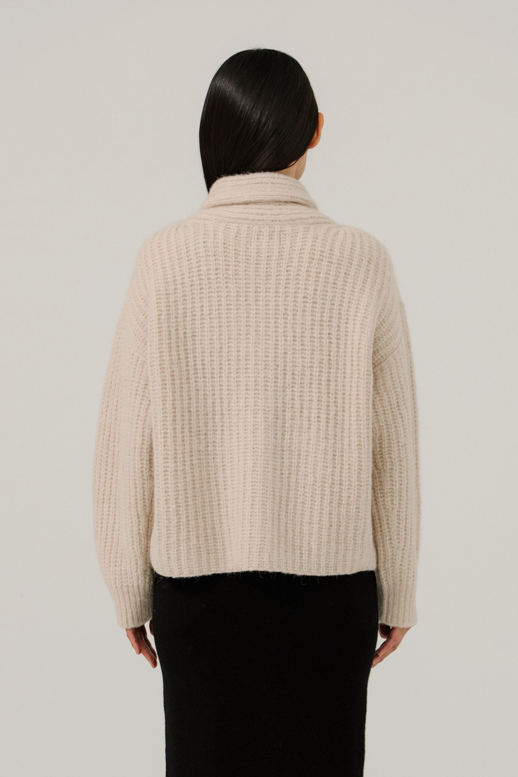 Oversized Shawl Cardigan Sweaters & Knits Bare Knitwear