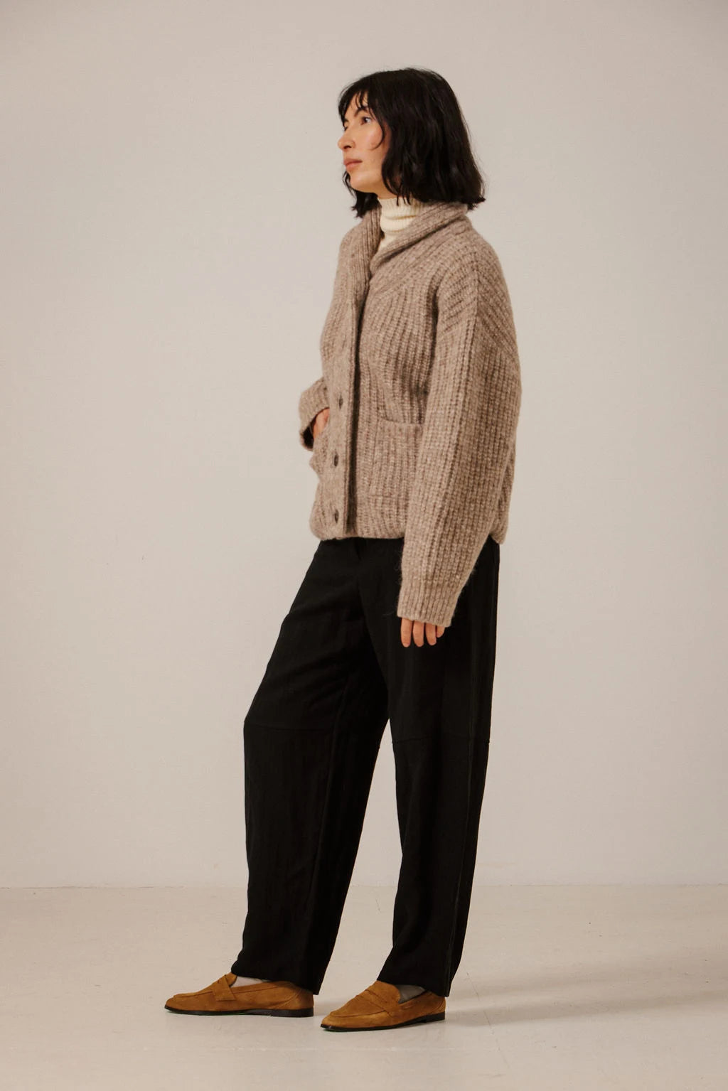 Oversized Shawl Cardigan