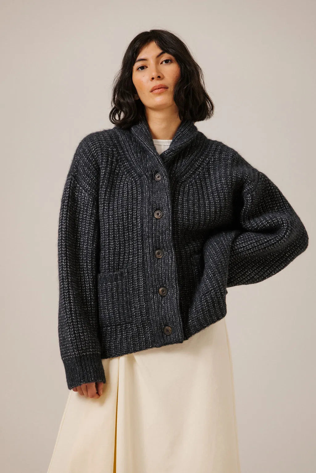 Oversized Shawl Cardigan