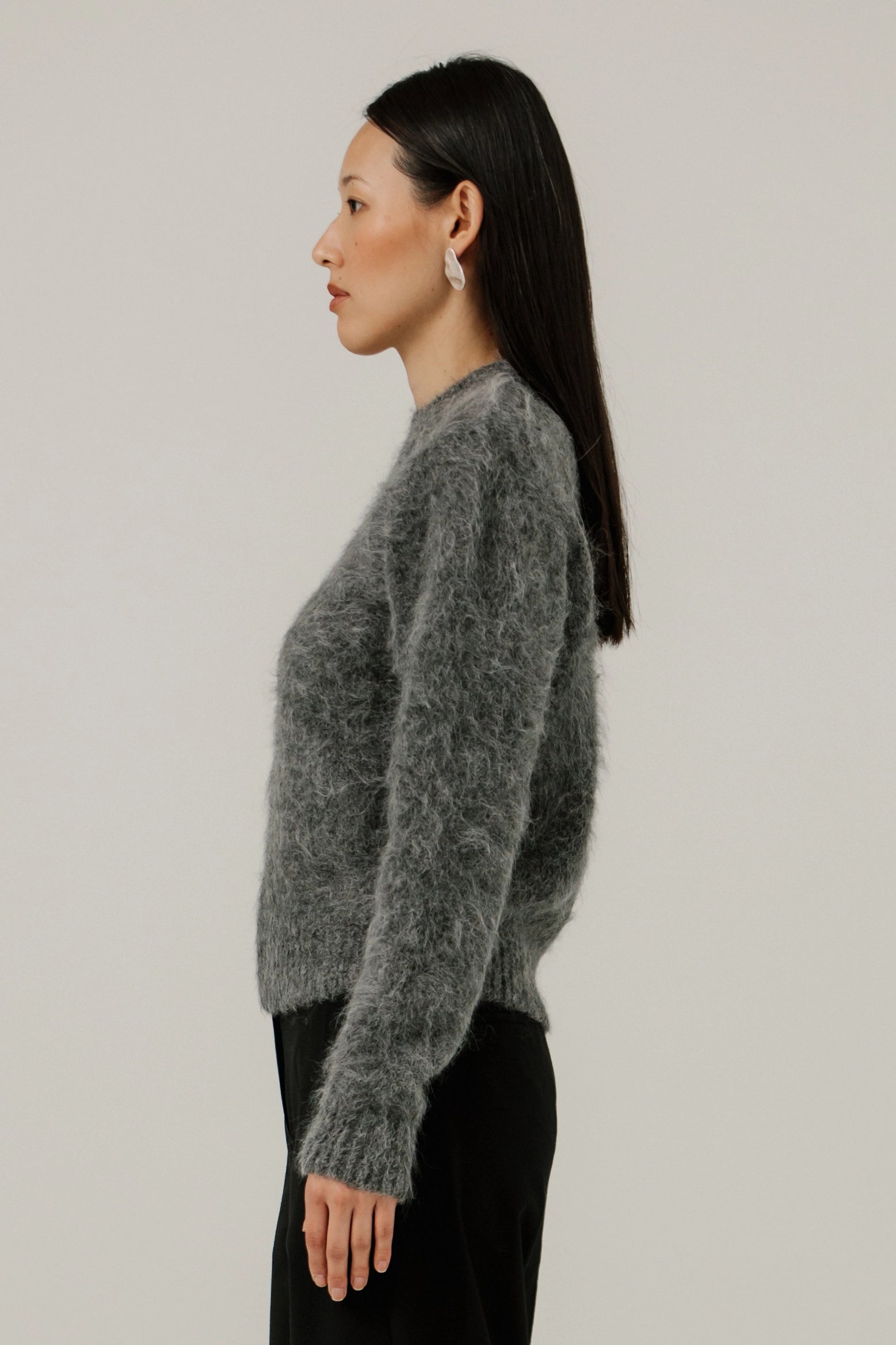 Suri Alpaca Crewneck Sweaters & Knits Bare Knitwear