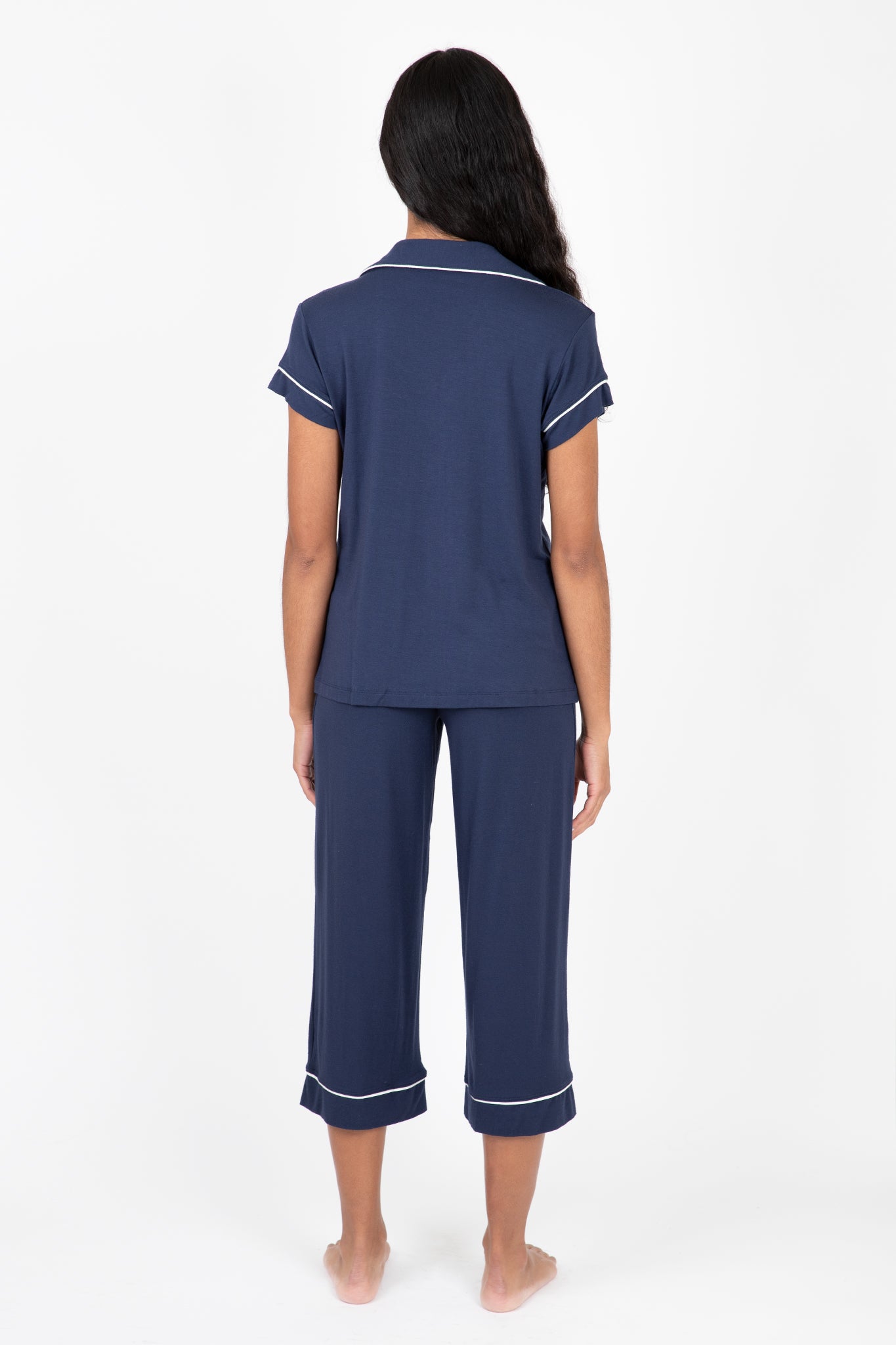 Gisele TENCEL™ Modal Short Sleeve Cropped PJ Set Sleepwear Eberjey