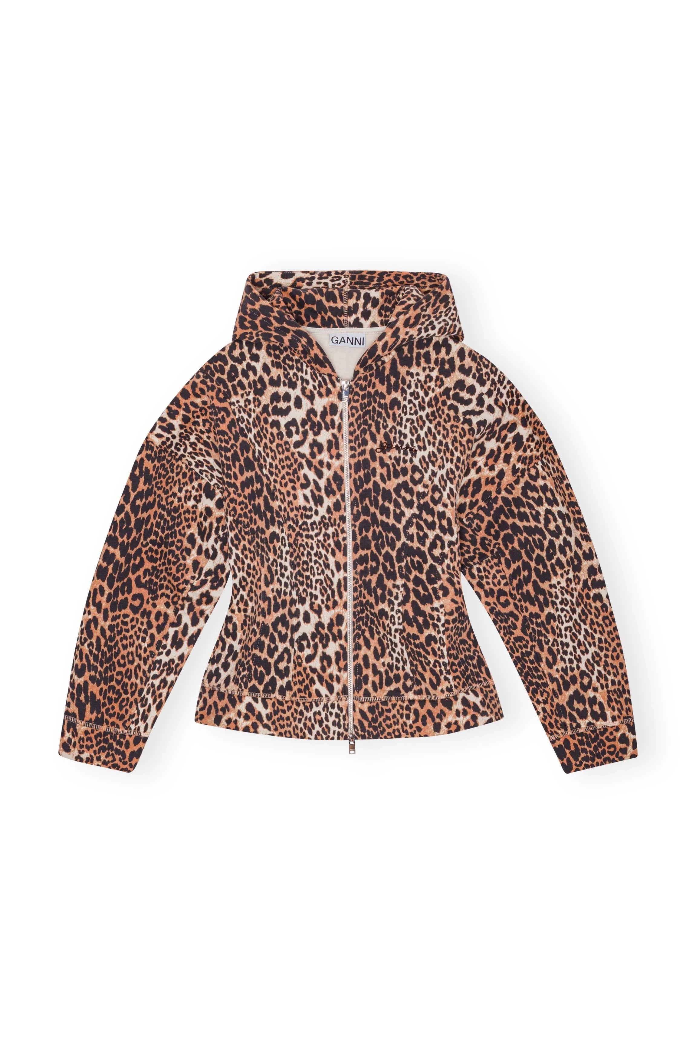 Fleece Zip Hoodie Sweaters &amp; Knits Ganni