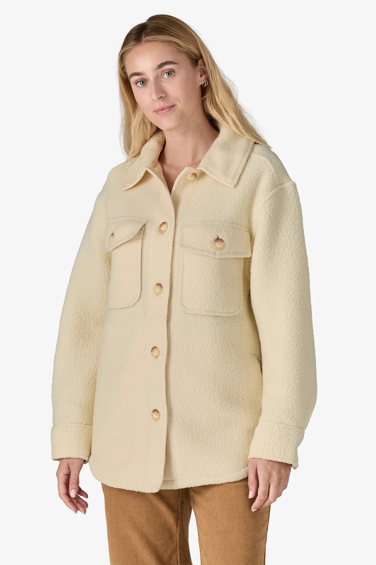 Women&#39;s Retro Pile Fleece Shacket Jackets &amp; Coats Patagonia