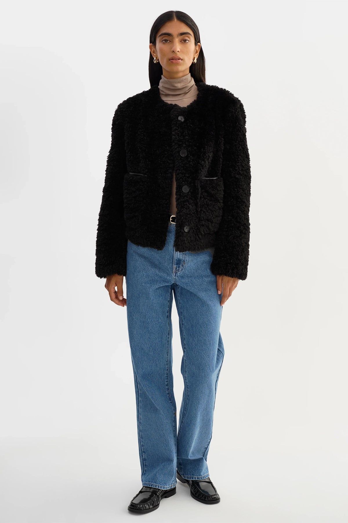 Emilia Sherpa Jacket Jackets & Coats LAMARQUE