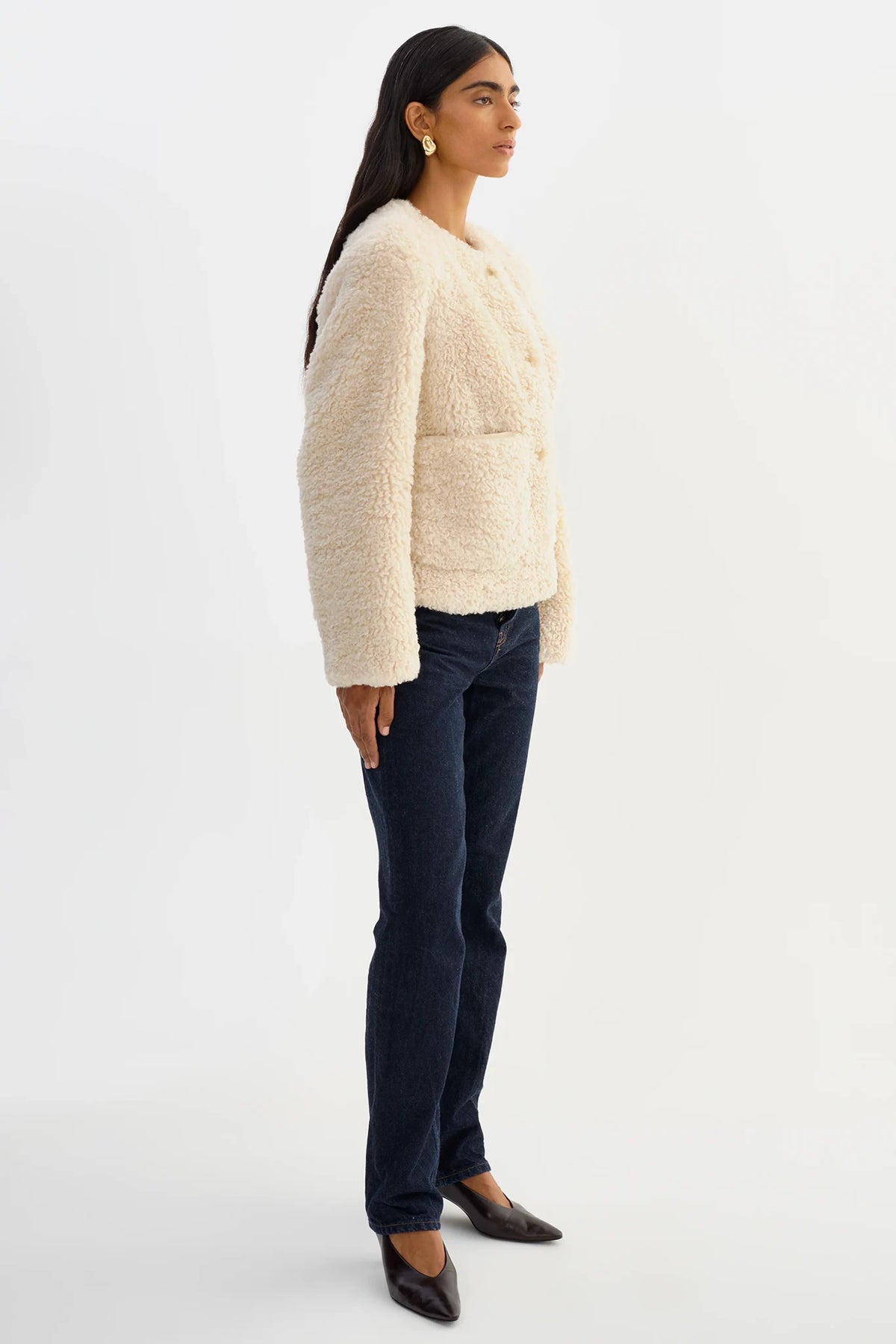 Emilia Sherpa Jacket Jackets &amp; Coats LAMARQUE