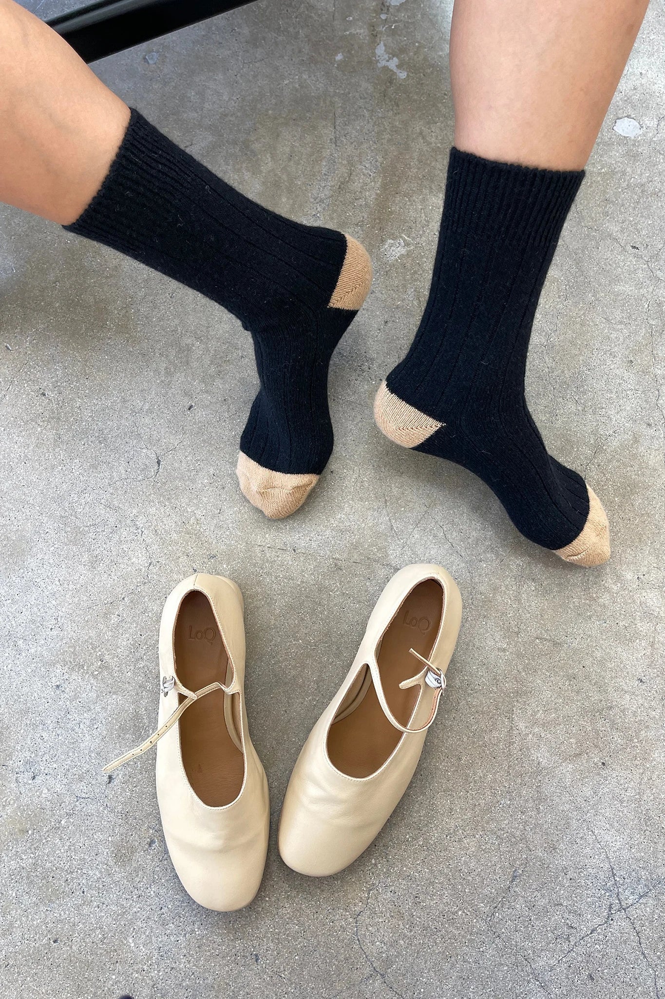 Classic Cashmere Socks Accessories Le Bon Shoppe