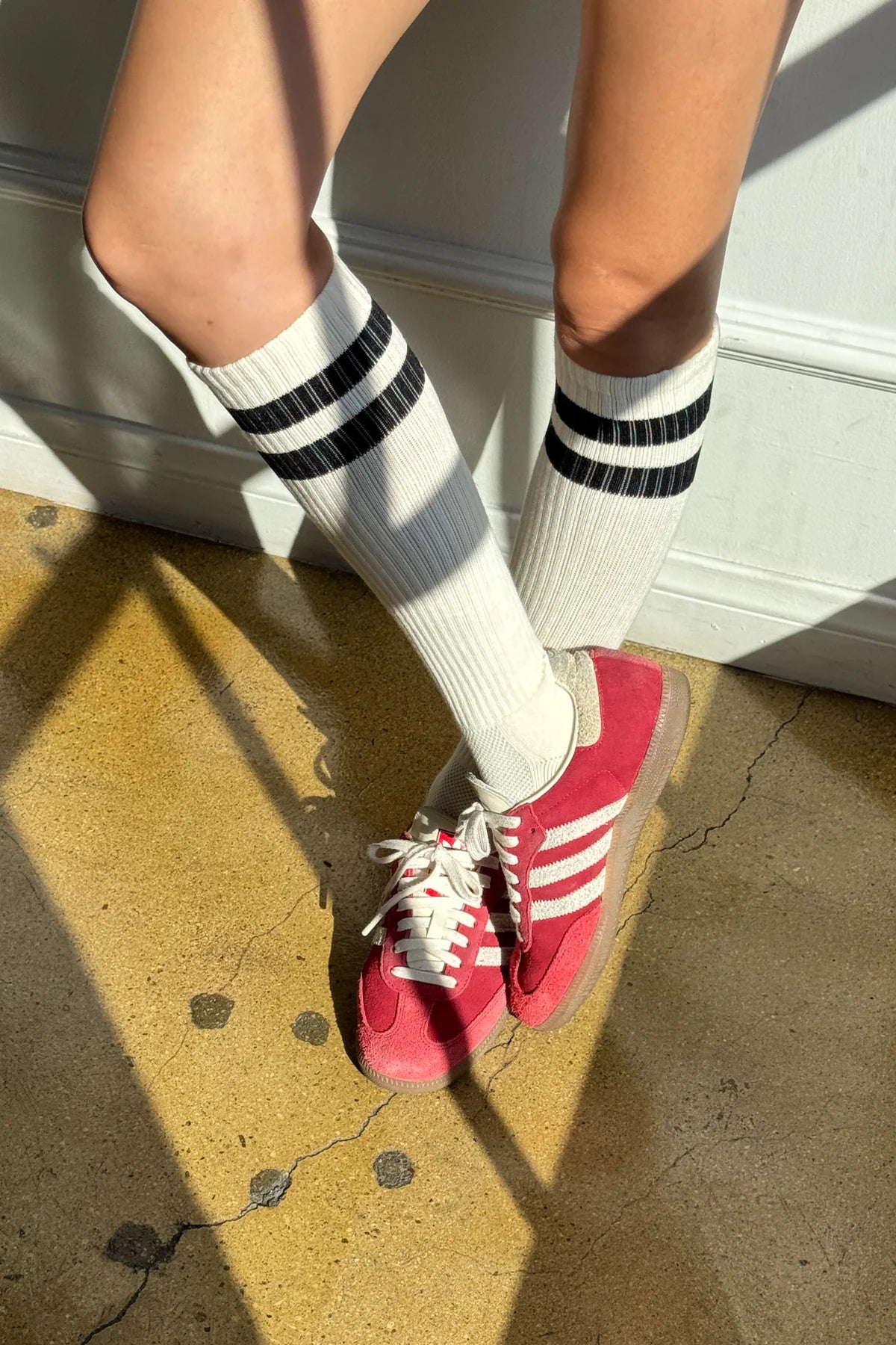 Knee High Boyfriend Socks Accessories Le Bon Shoppe