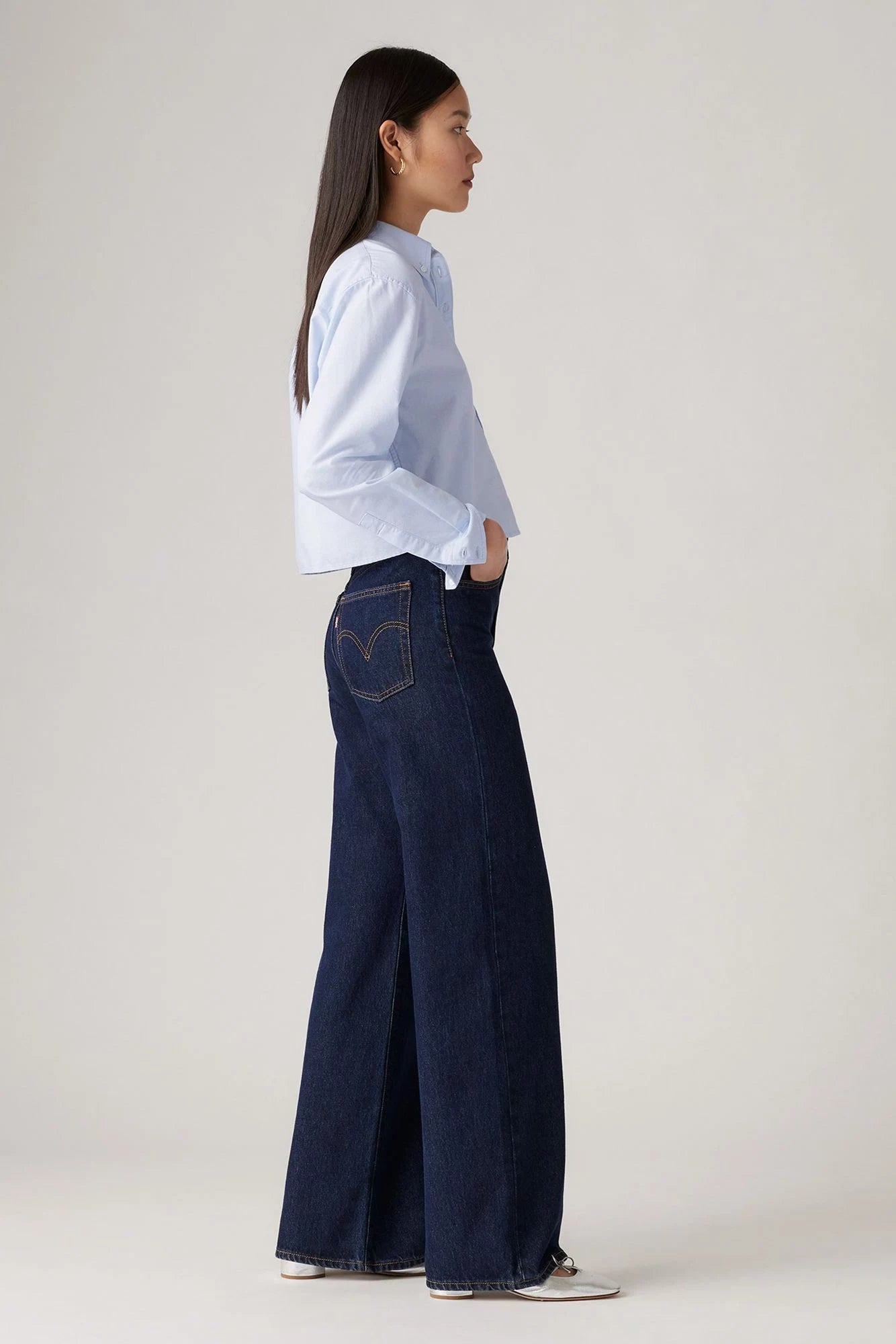 Ribcage Wide Leg Jean Pants Levi&#39;s