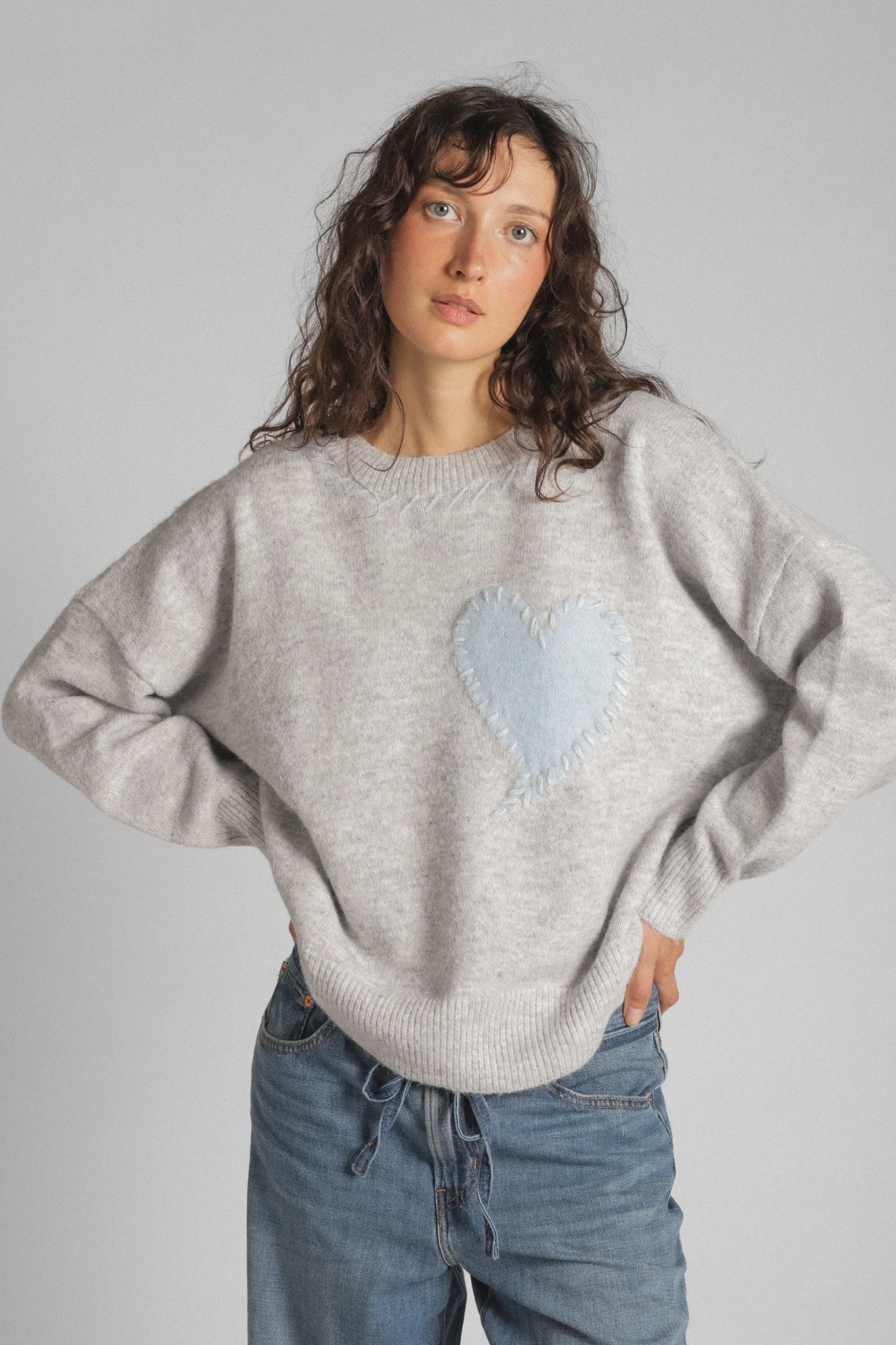 Heart Eco Pullover Sweaters & Knits Lyla + Luxe