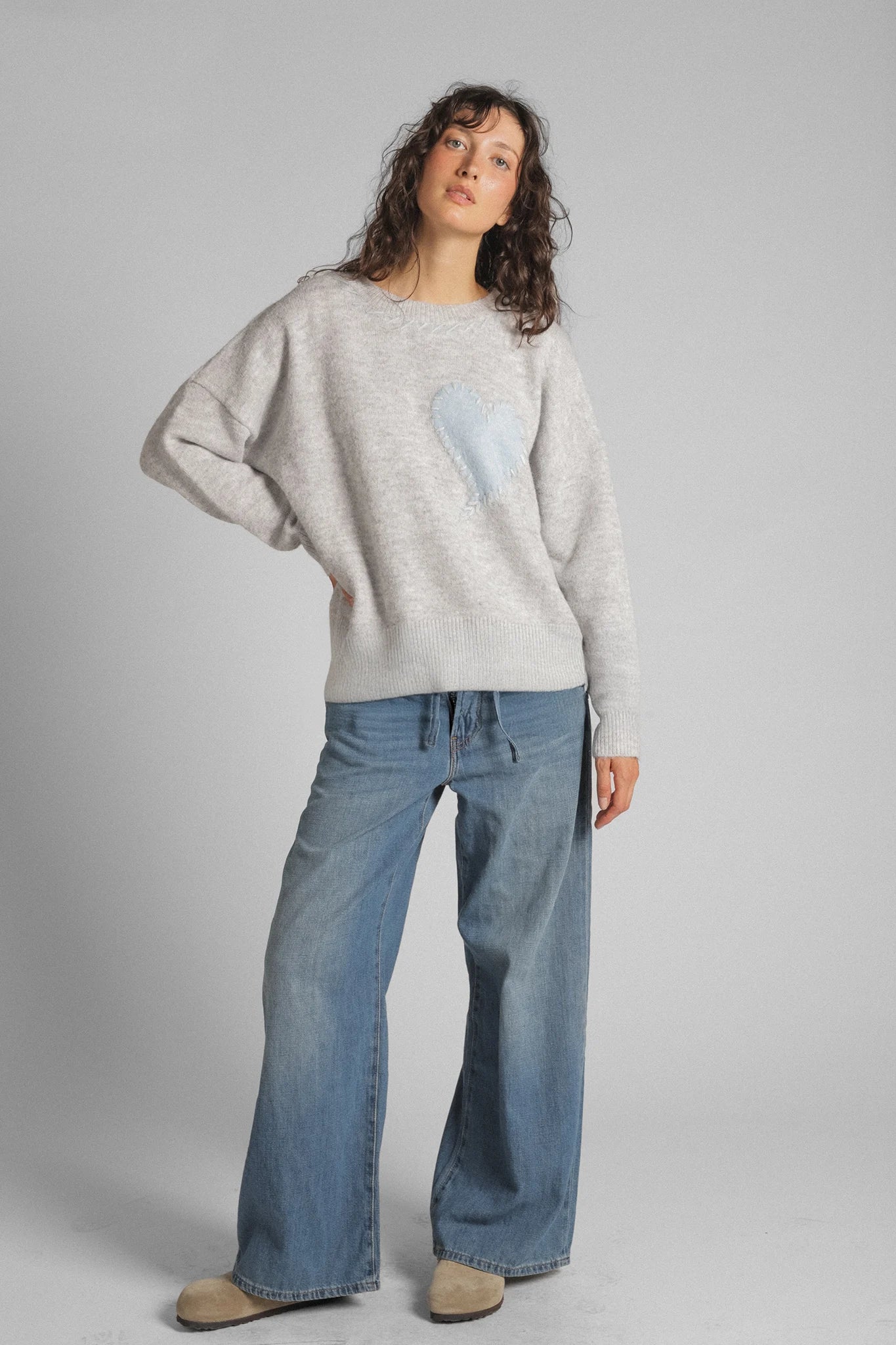 Heart Eco Pullover Sweaters & Knits Lyla + Luxe
