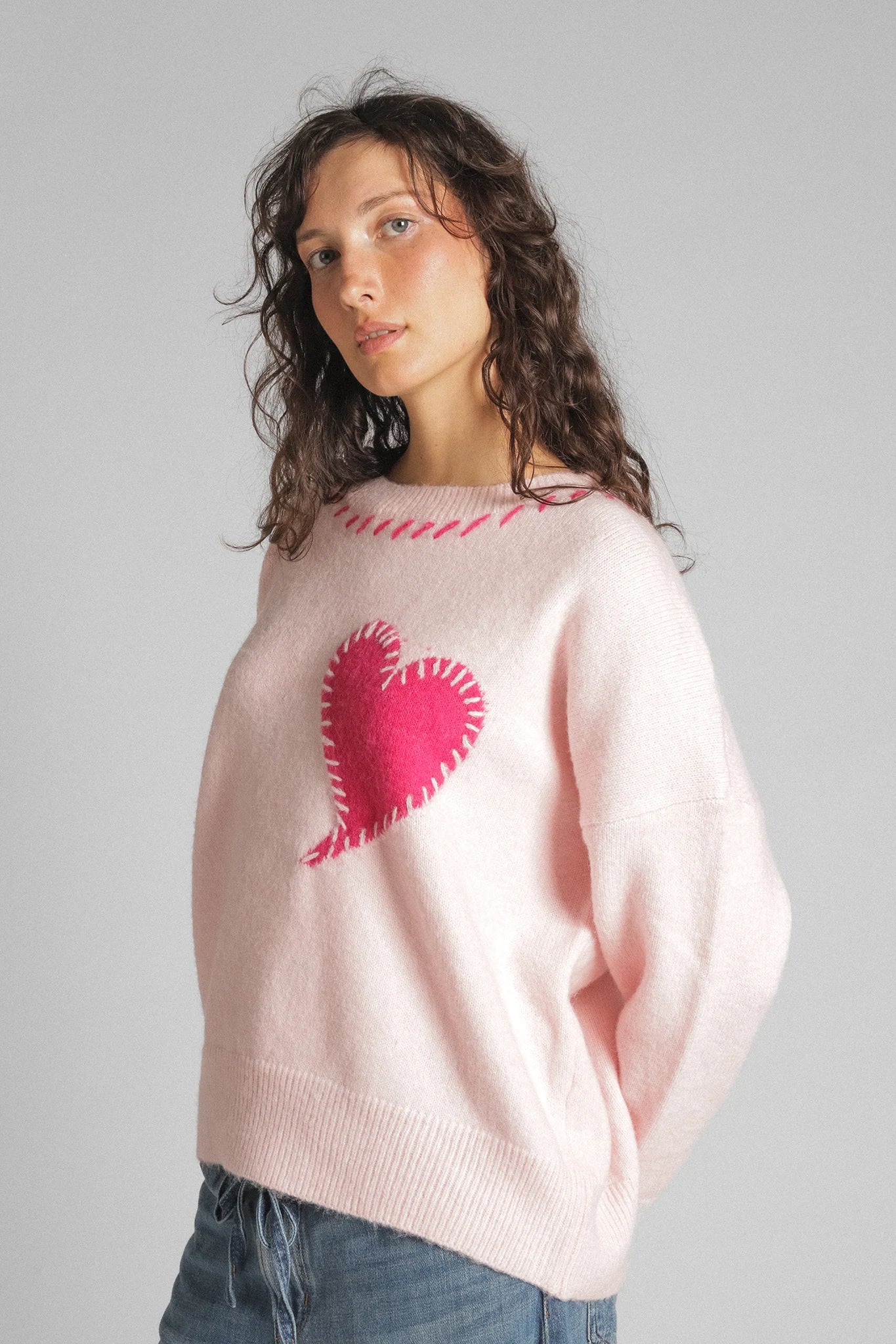 Heart Eco Pullover Sweaters & Knits Lyla + Luxe
