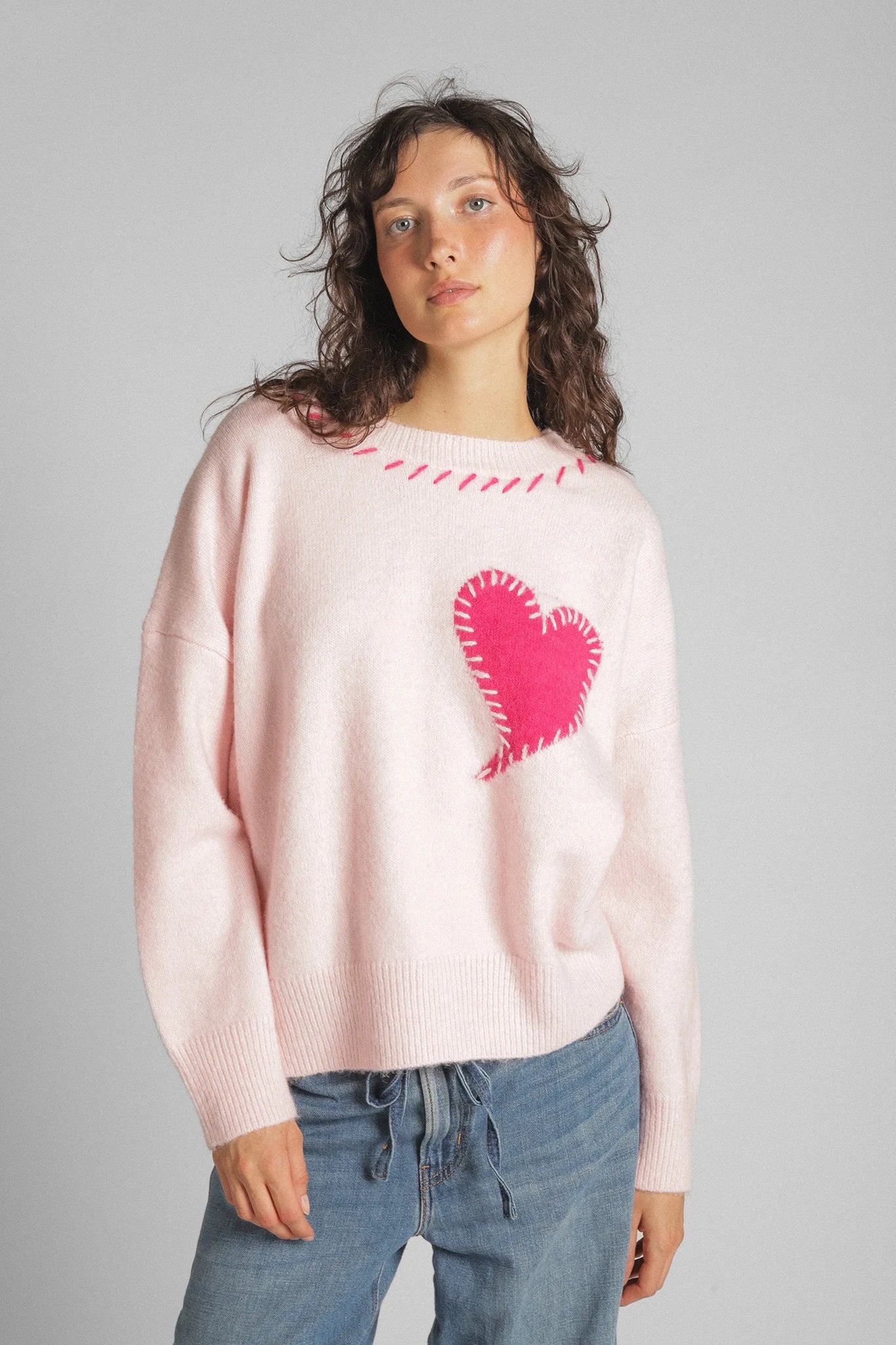 Heart Eco Pullover Sweaters & Knits Lyla + Luxe
