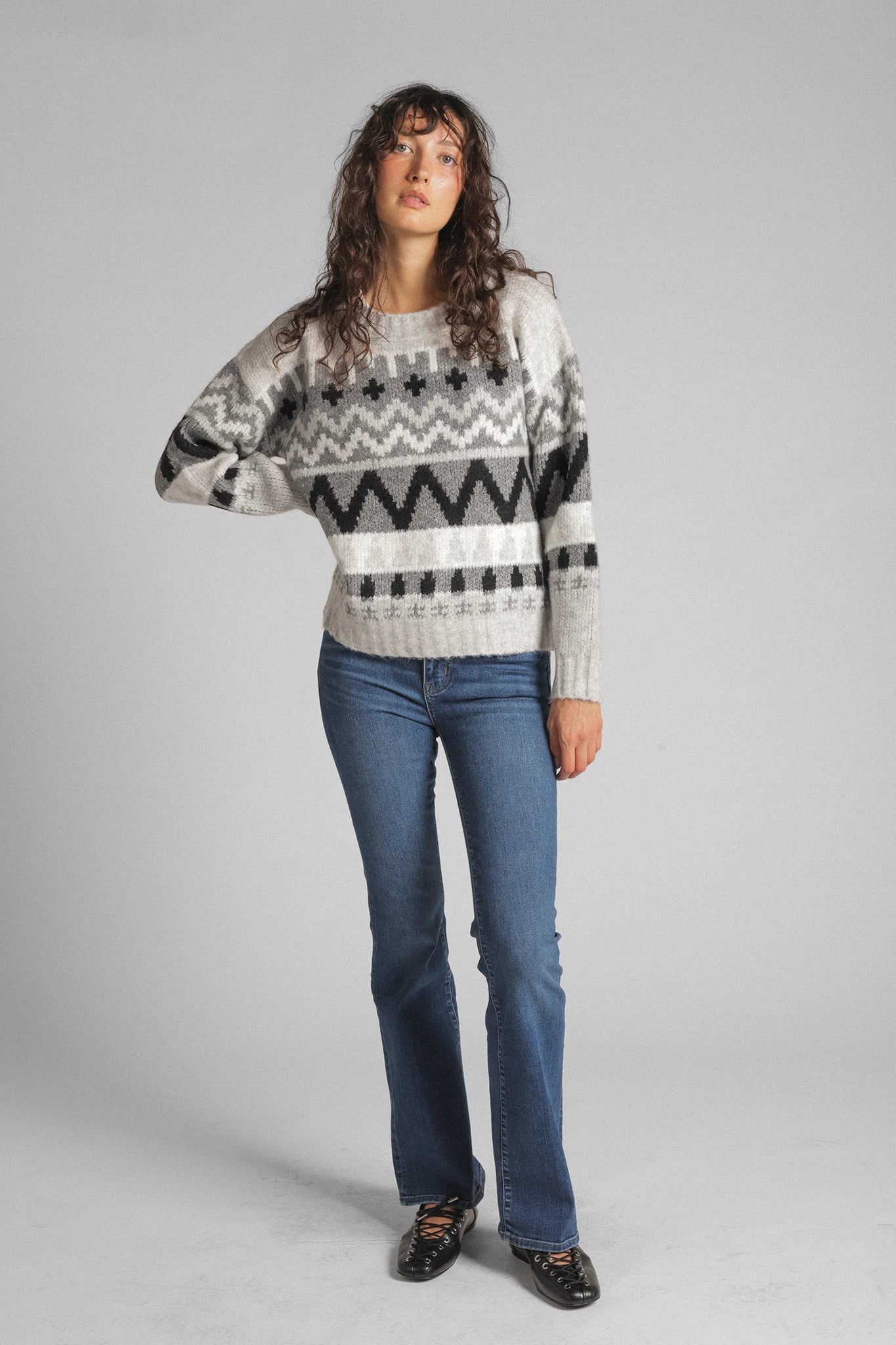 Landen Crewneck Pullover Sweaters & Knits Lyla + Luxe