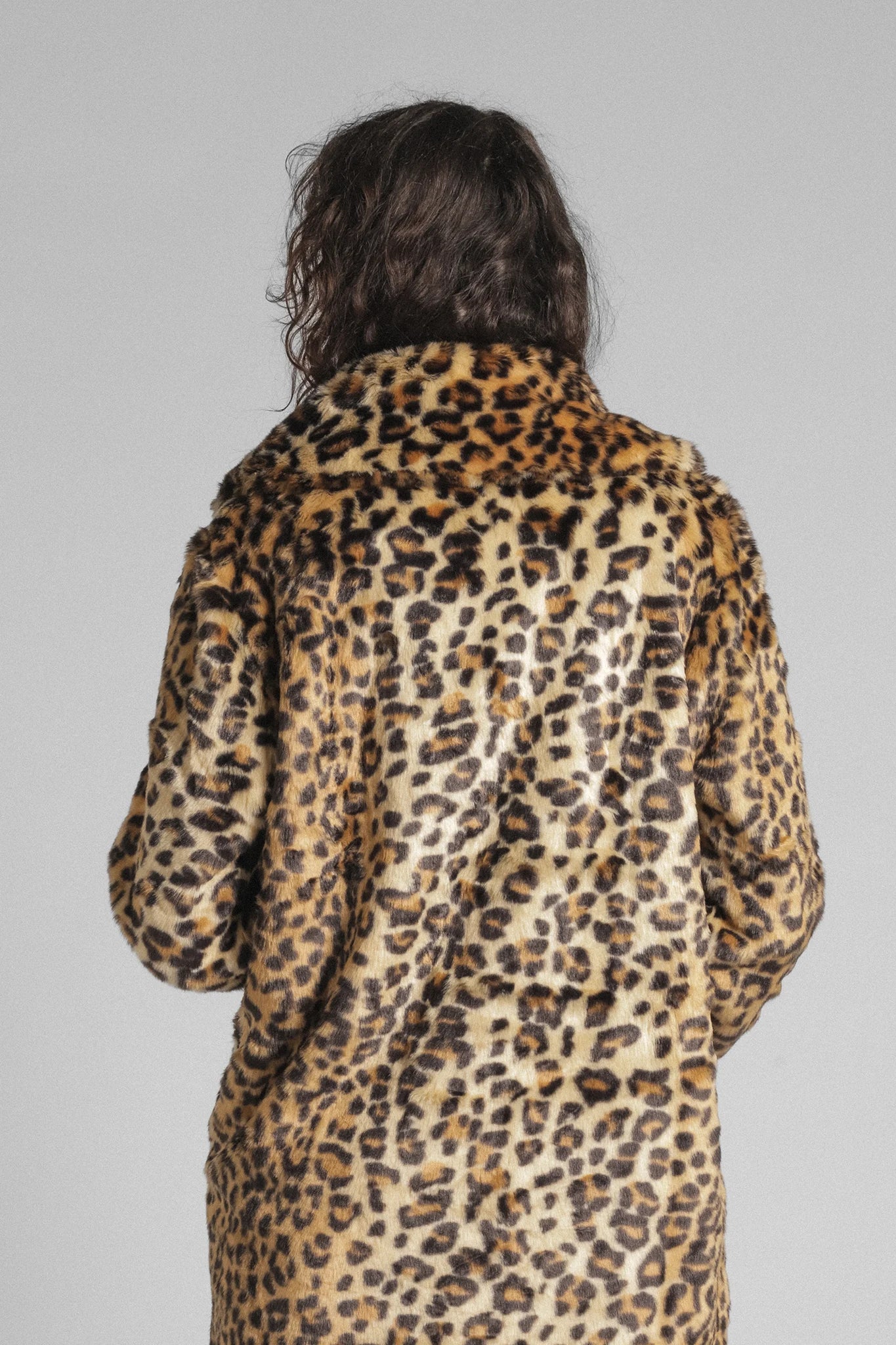 Leo Long Fluffy Coat Jackets &amp; Coats Lyla + Luxe