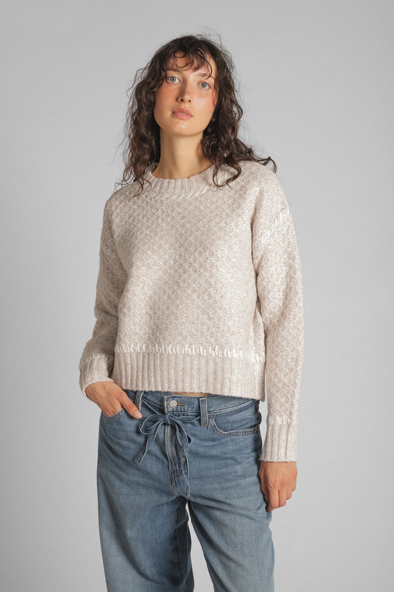 Nika Crewneck Pullover Sweaters & Knits Lyla + Luxe