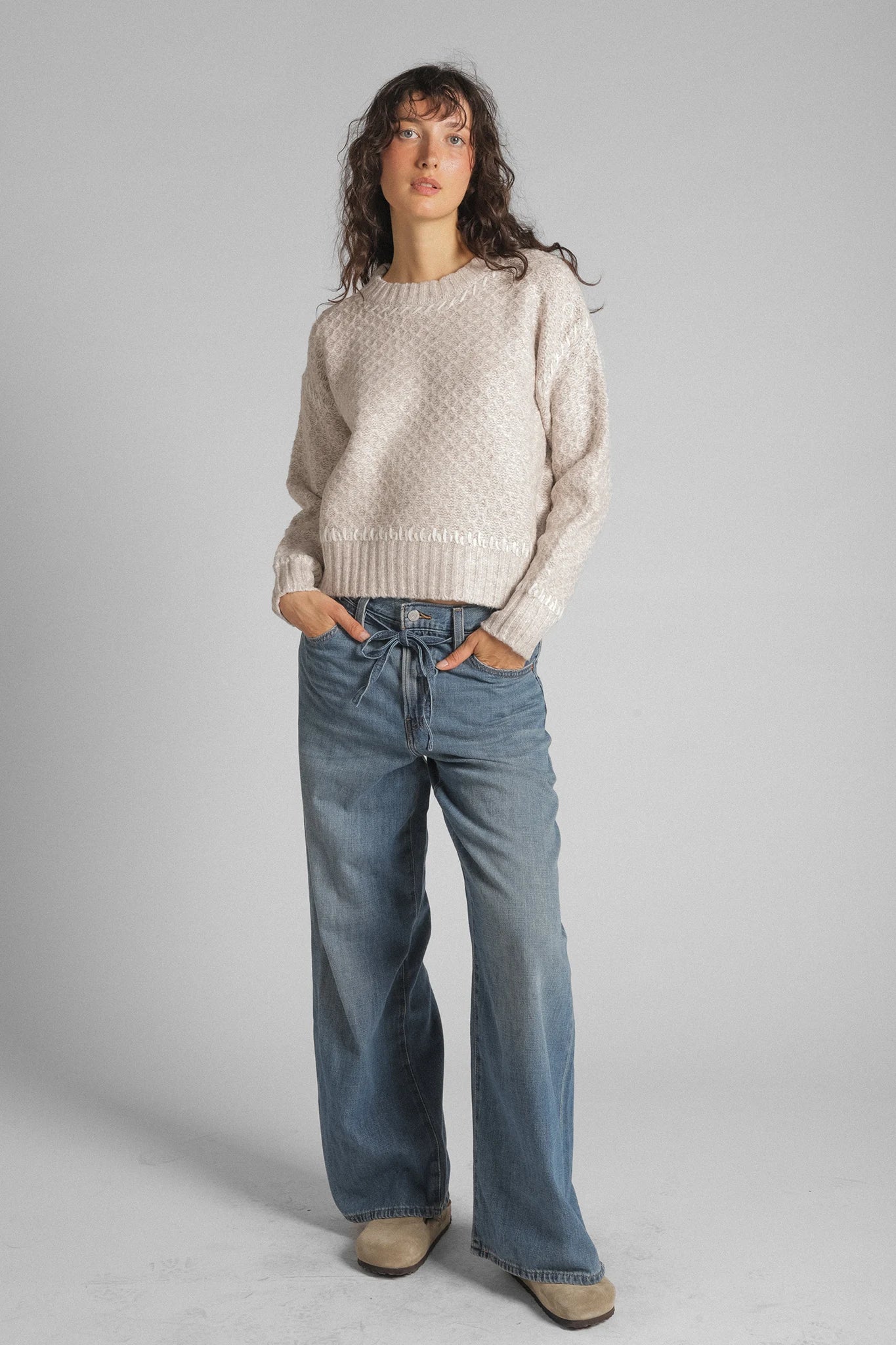 Nika Crewneck Pullover Sweaters & Knits Lyla + Luxe