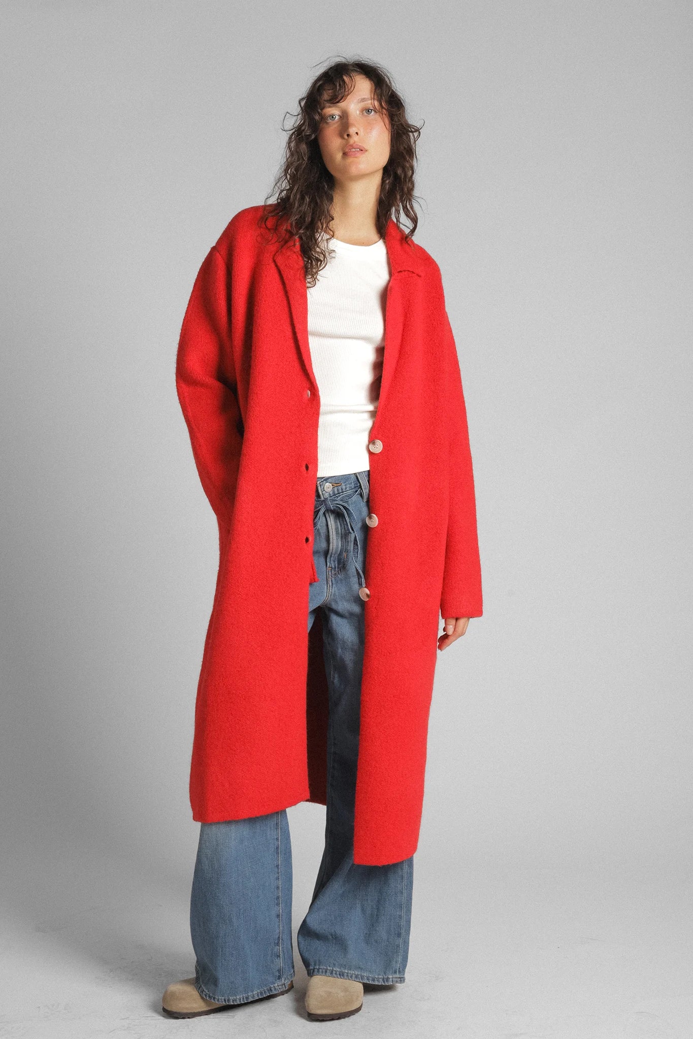 Victoria Eco Long Coat Jackets & Coats Lyla + Luxe