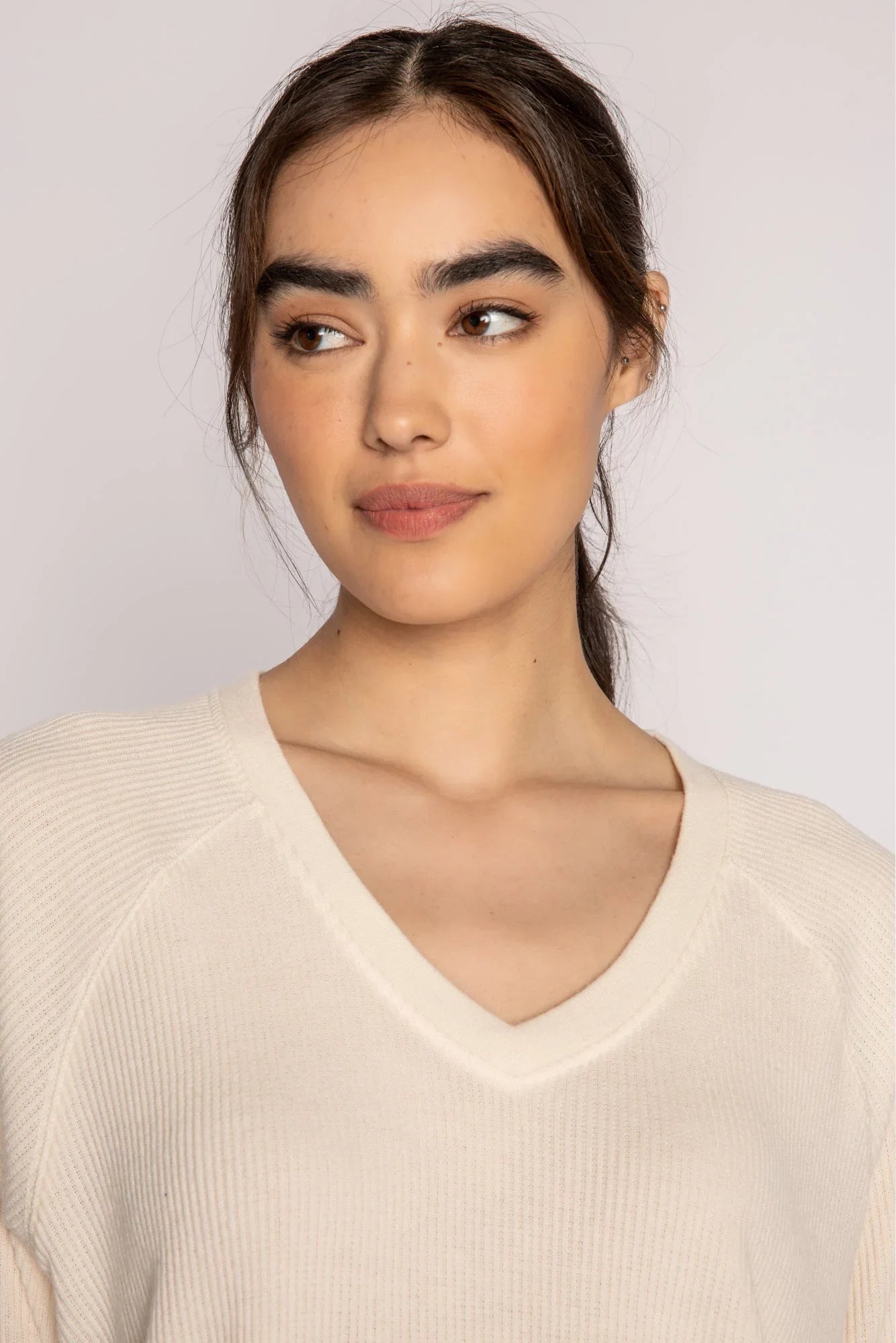 Textured Essentials Long Sleeve Top Sleepwear P.J. Salvage